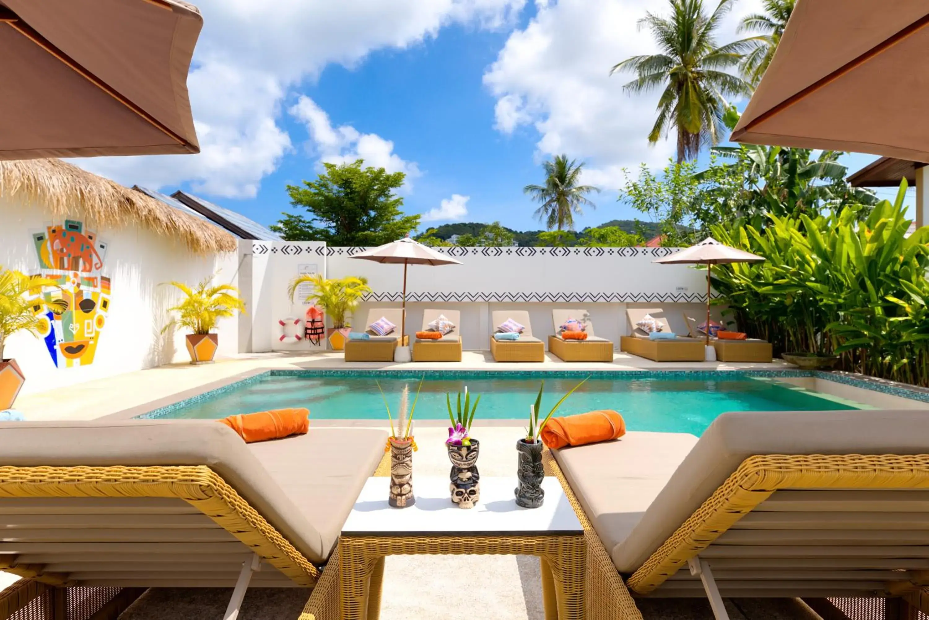 Pool view in Maya Resort Samui - Family resort-Sha Plus Extra Pool view in Maya Resort Samui - Family resort-Sha Plus Extra