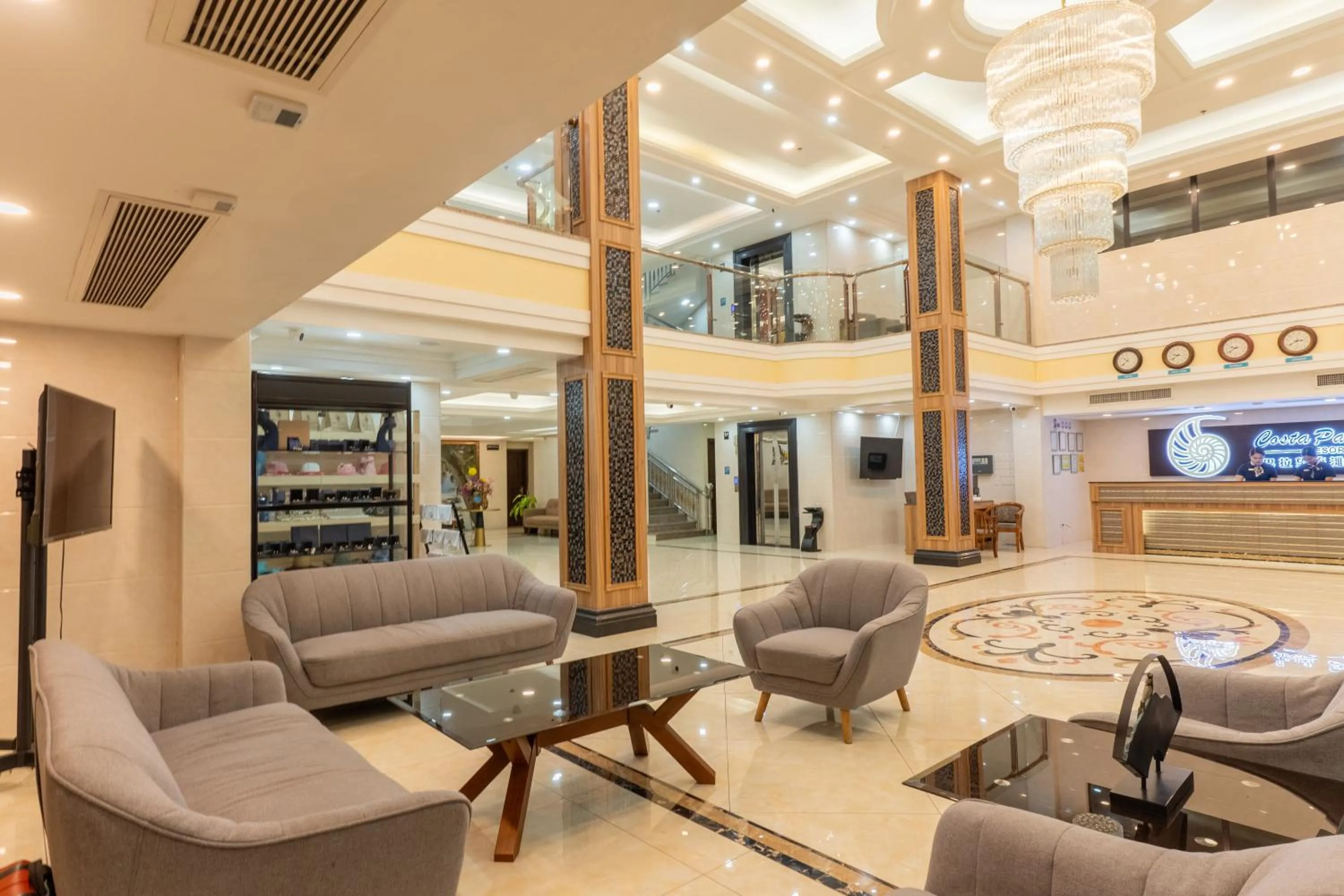 Property building in Costa Palawan Resort