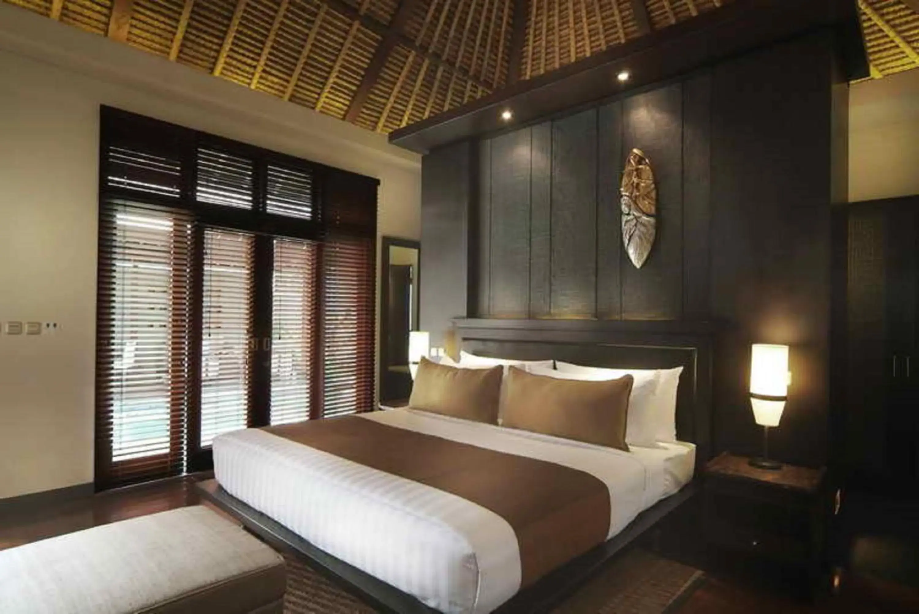 Bed in Villa Mahapala Bed in Villa Mahapala