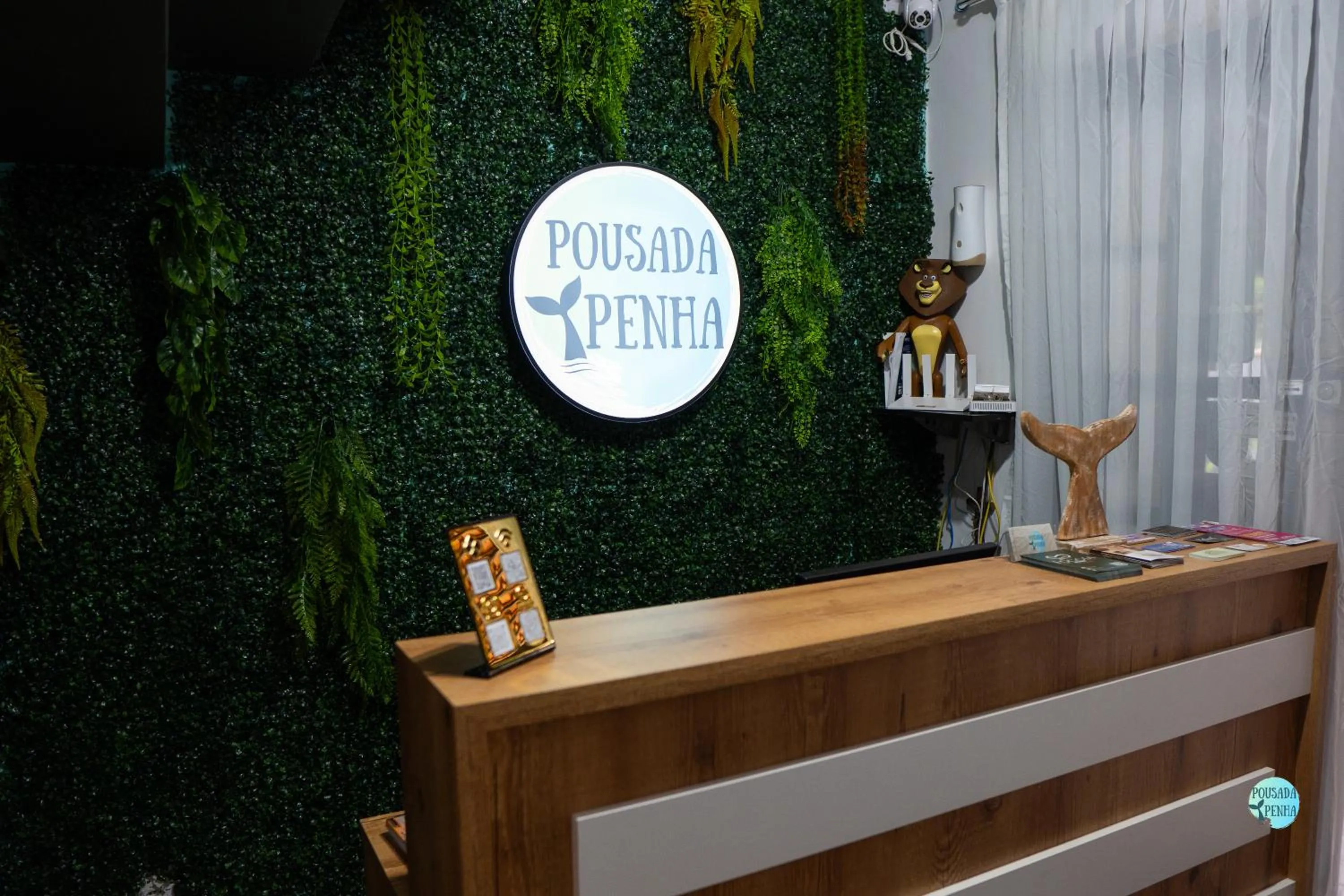 Lobby or reception in Pousada Penha 1 Beto Carrero