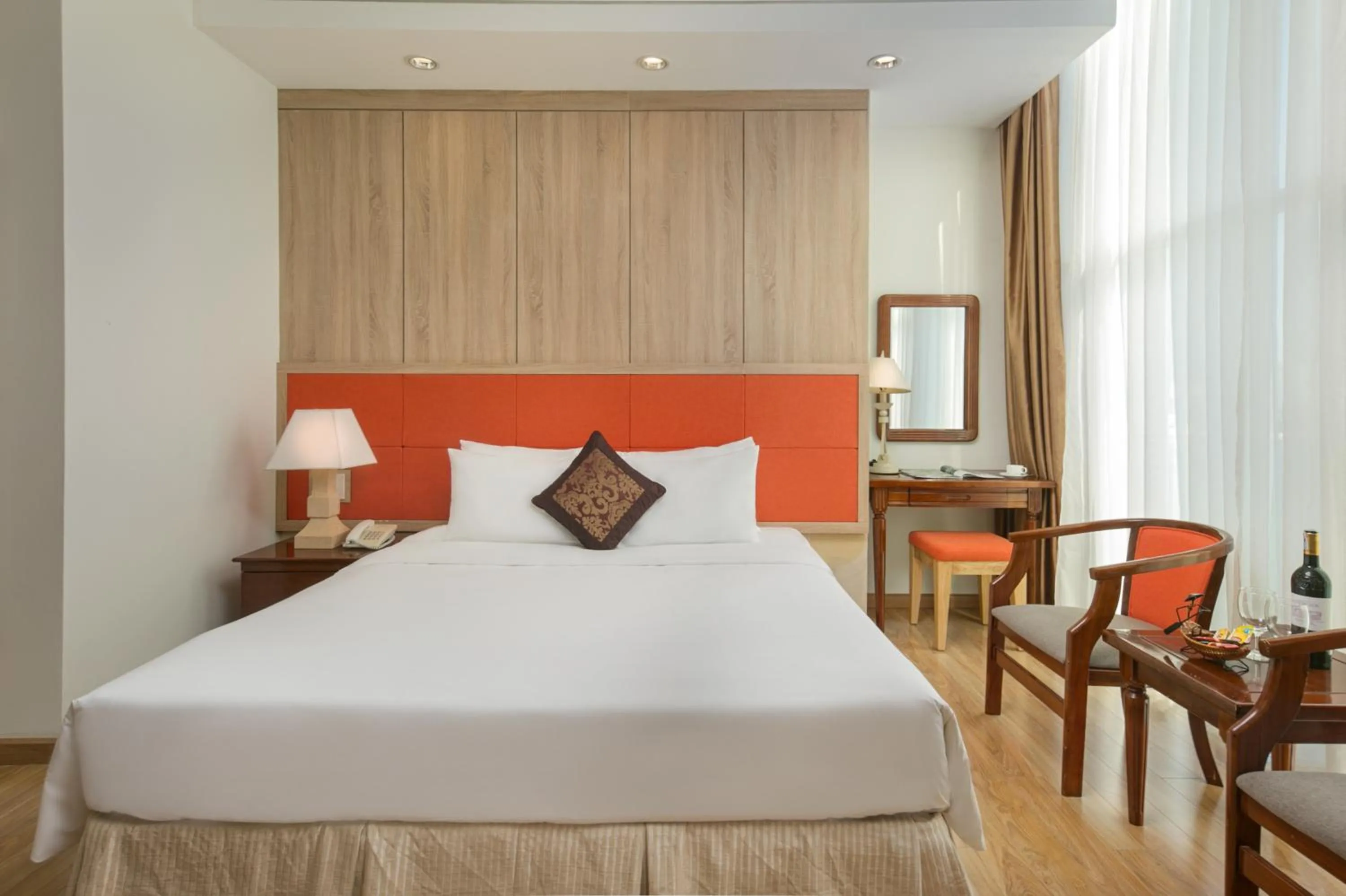 Bed in Sun River Hotel