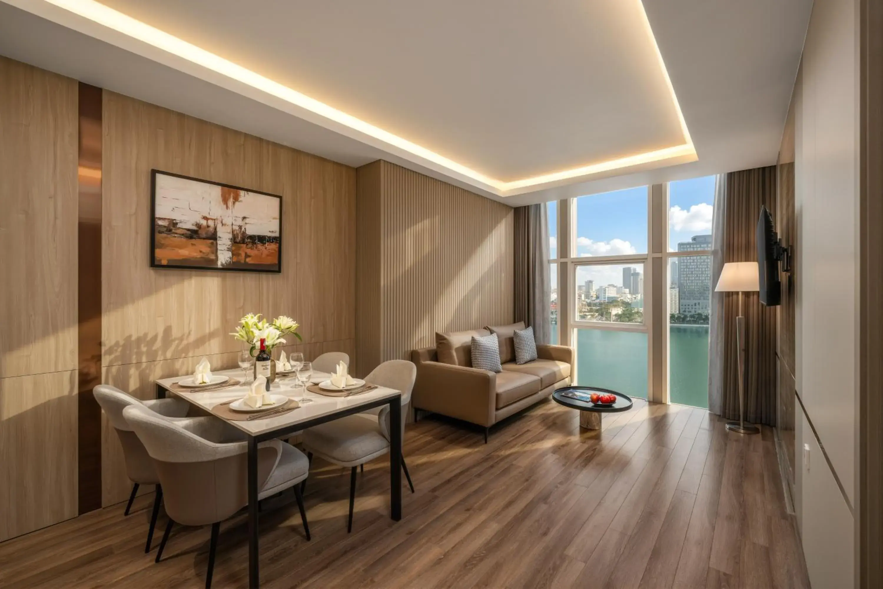 Two-Bedroom Apartment with River View in Sun River Hotel Two-Bedroom Apartment with River View in Sun River Hotel