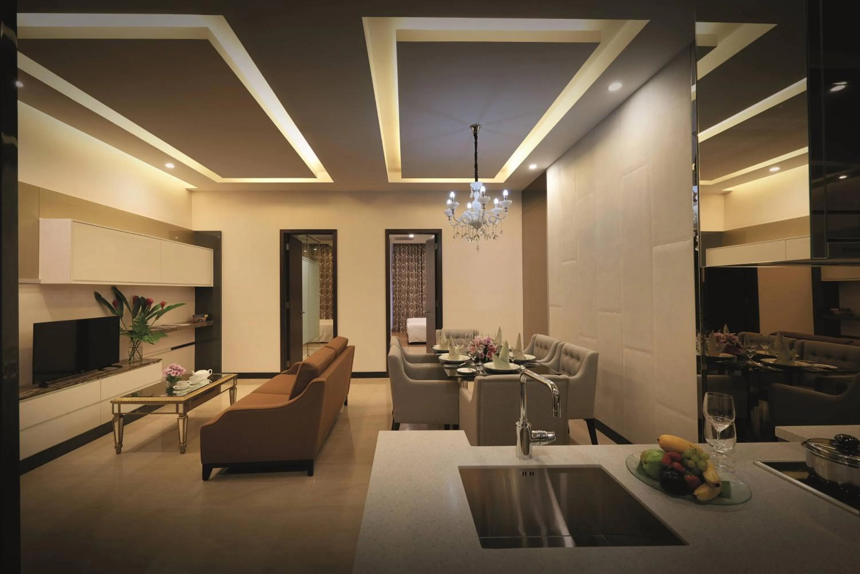 Living room in Dorsett Residences Bukit Bintang @Dorsett Kuala Lumpur