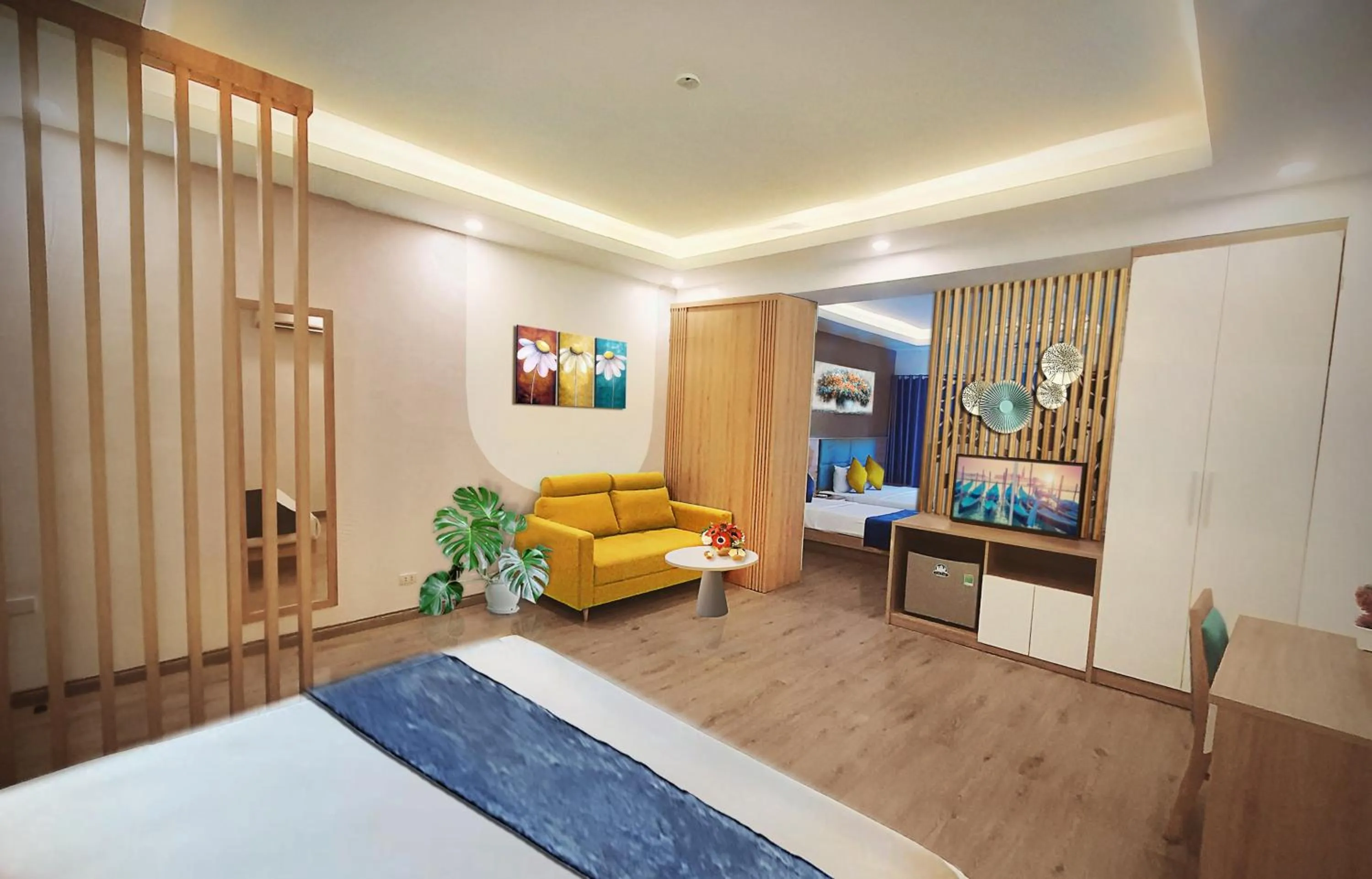 TV and multimedia, Bed in Hanoi Amorita Boutique Hotel & Travel