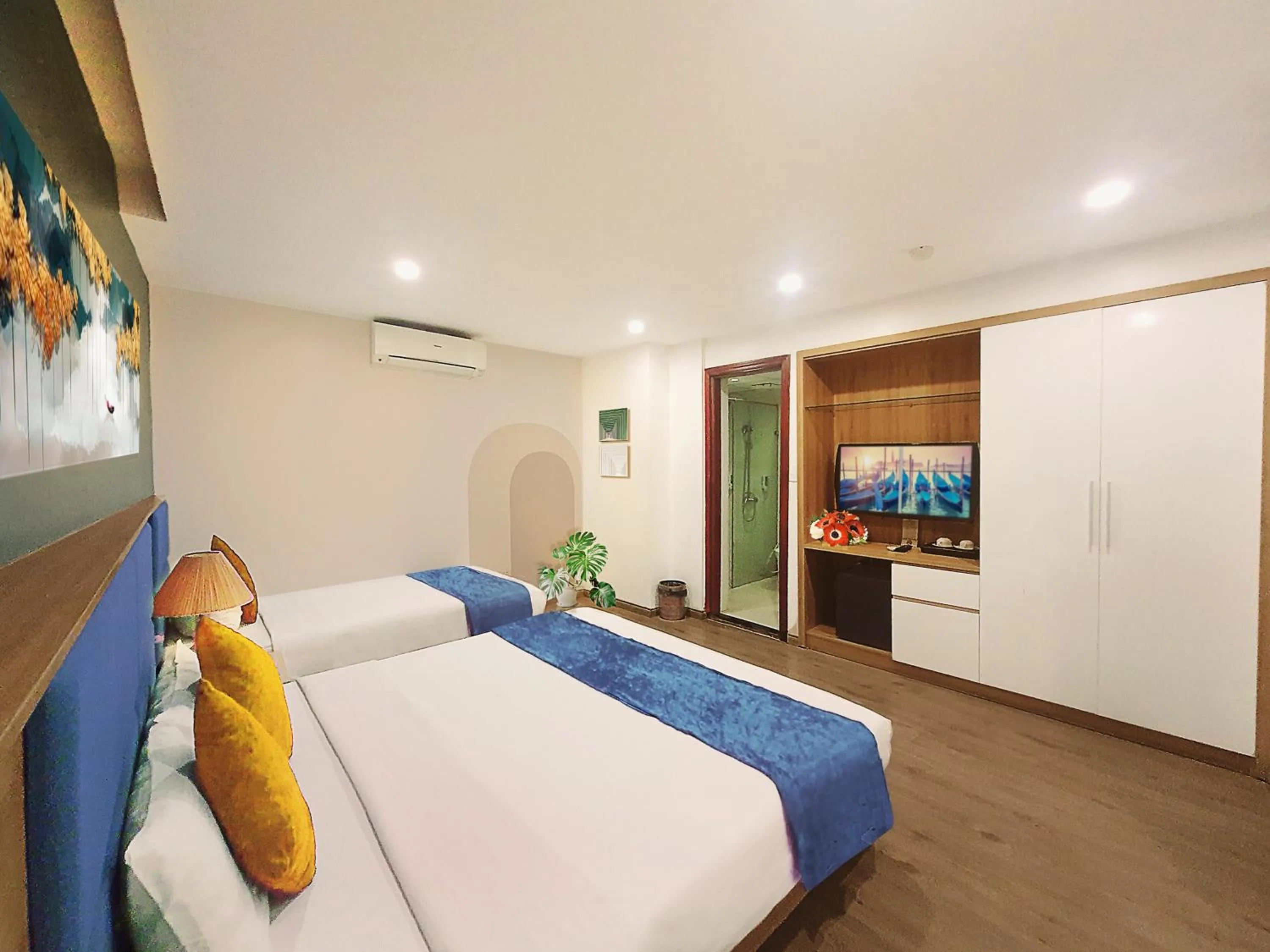 Bedroom, Bed in Hanoi Amorita Boutique Hotel & Travel