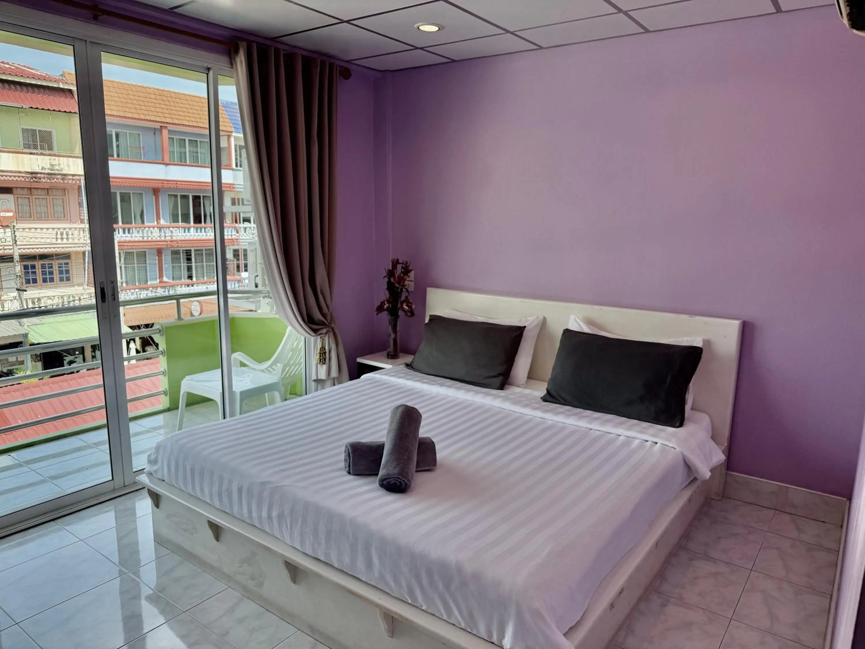 Bedroom, Bed in Baan Keang Talay Cha Am