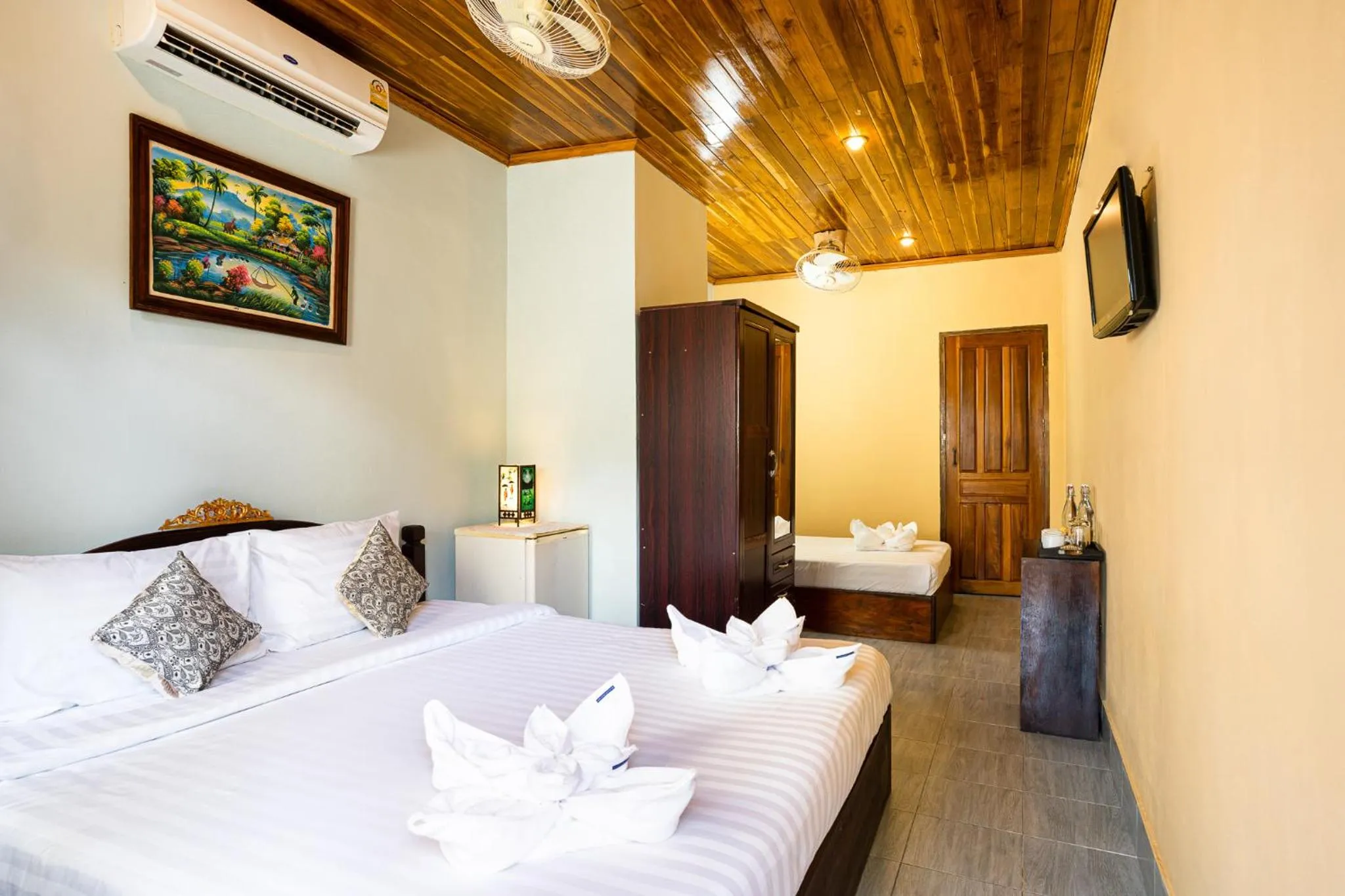 Triple Room with Garden View in Villa Khoum Xieng Thong Boutique