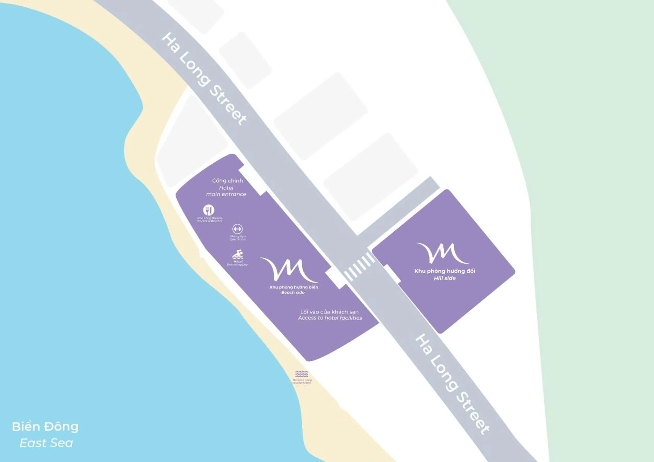 Facade/entrance in Mercure Vung Tau Resort