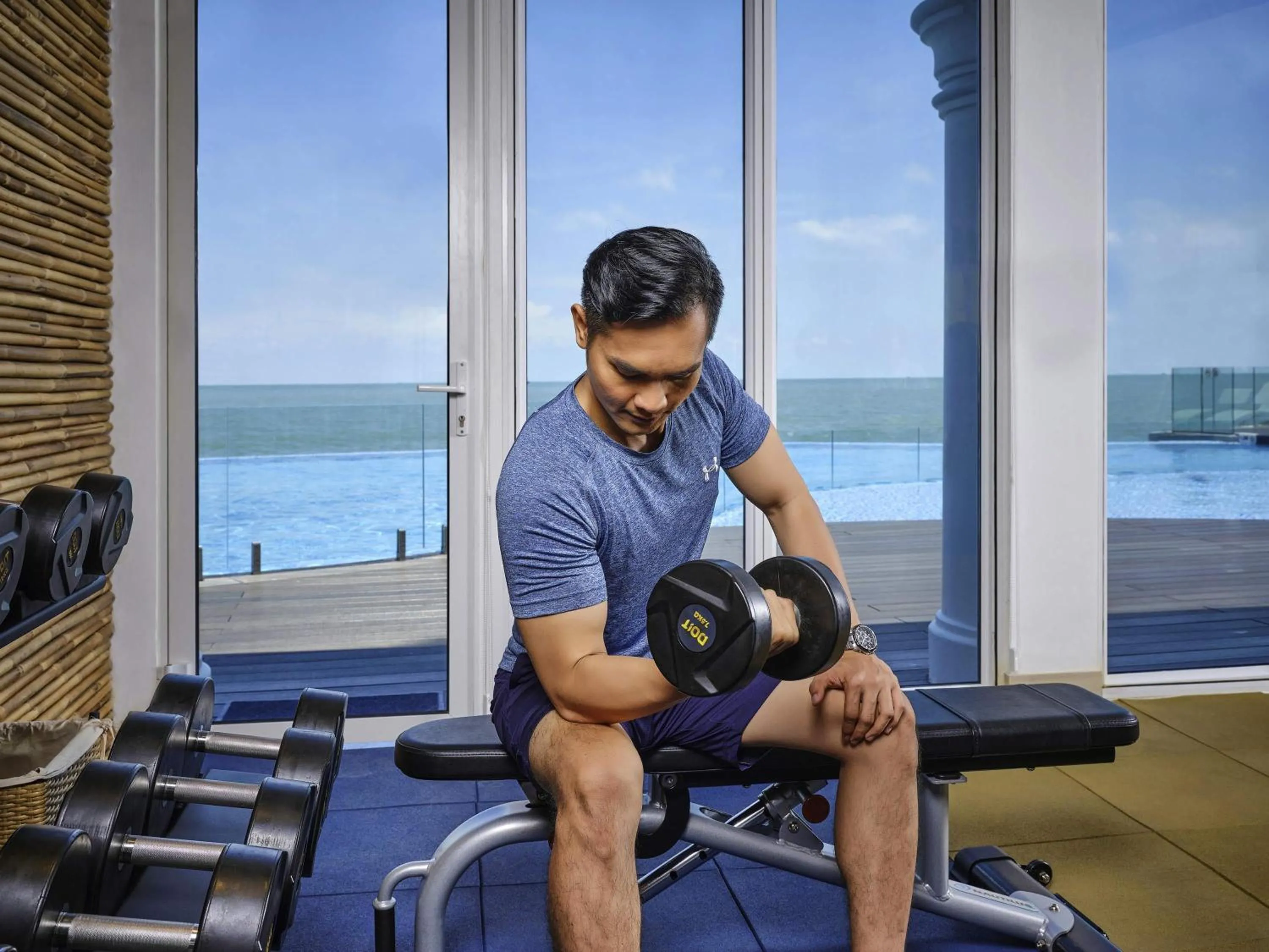 Fitness centre/facilities in Mercure Vung Tau Resort