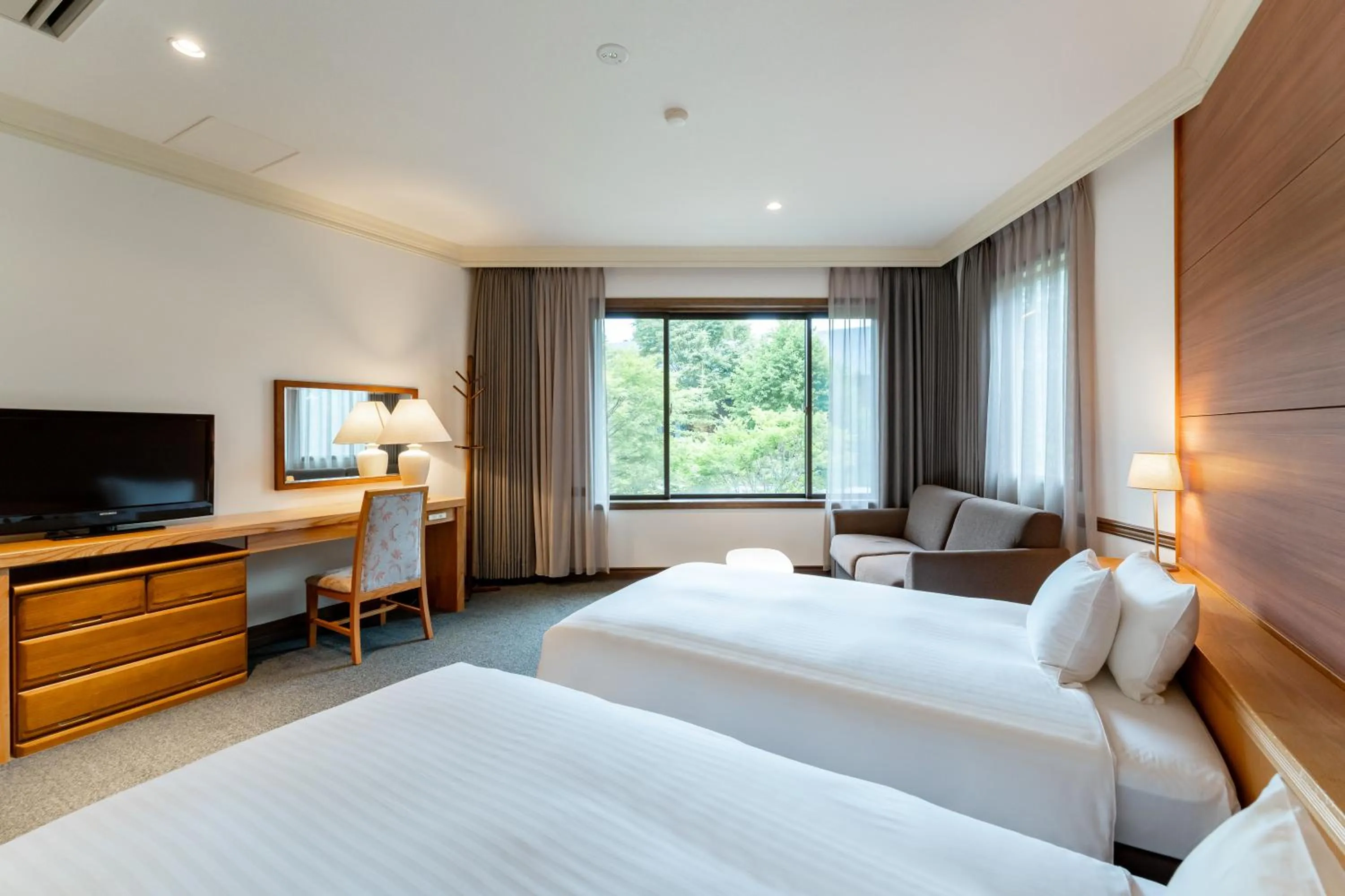 Bed in Hotel Sierra Resort Hakuba