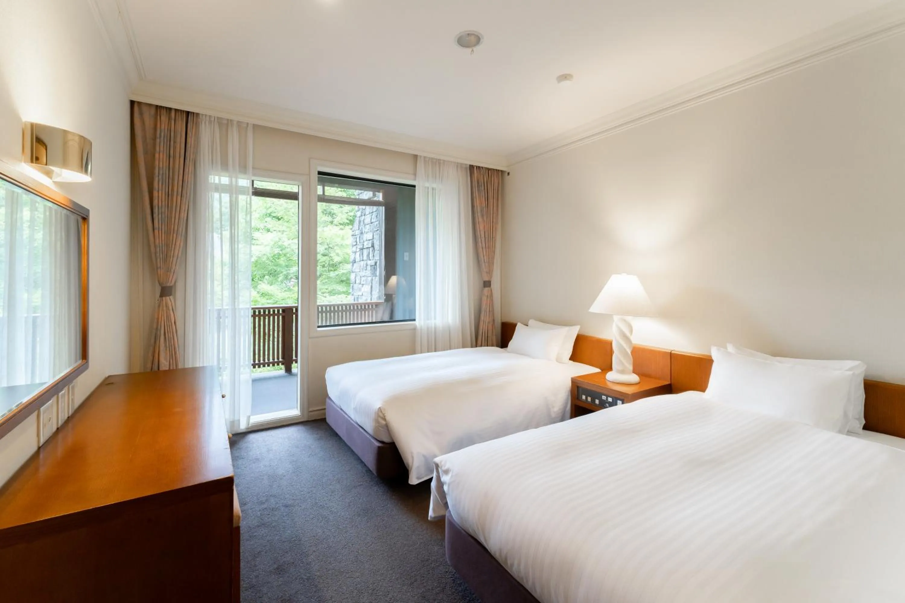 Bed in Hotel Sierra Resort Hakuba