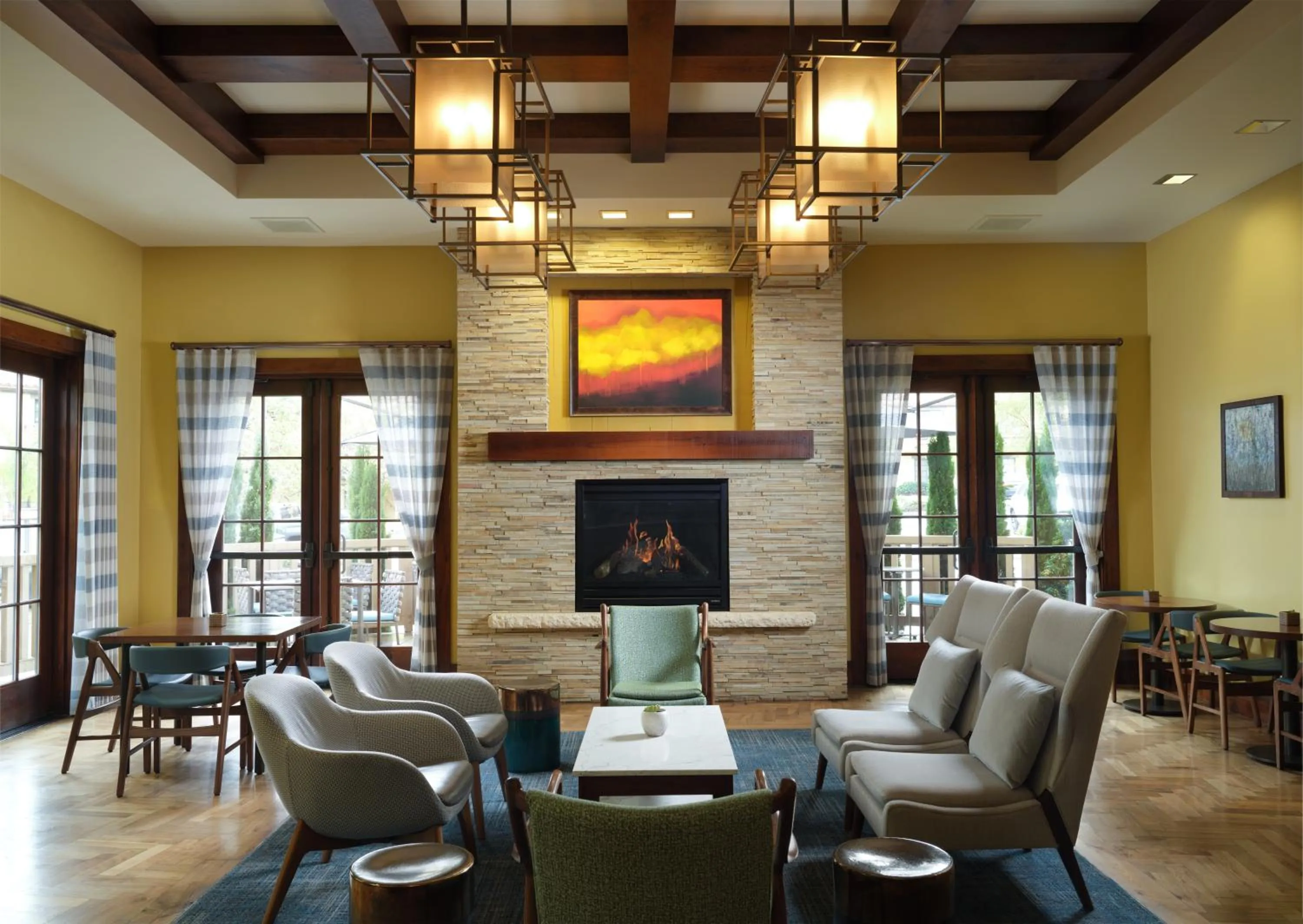 Restaurant/places to eat in Hotel Abrego