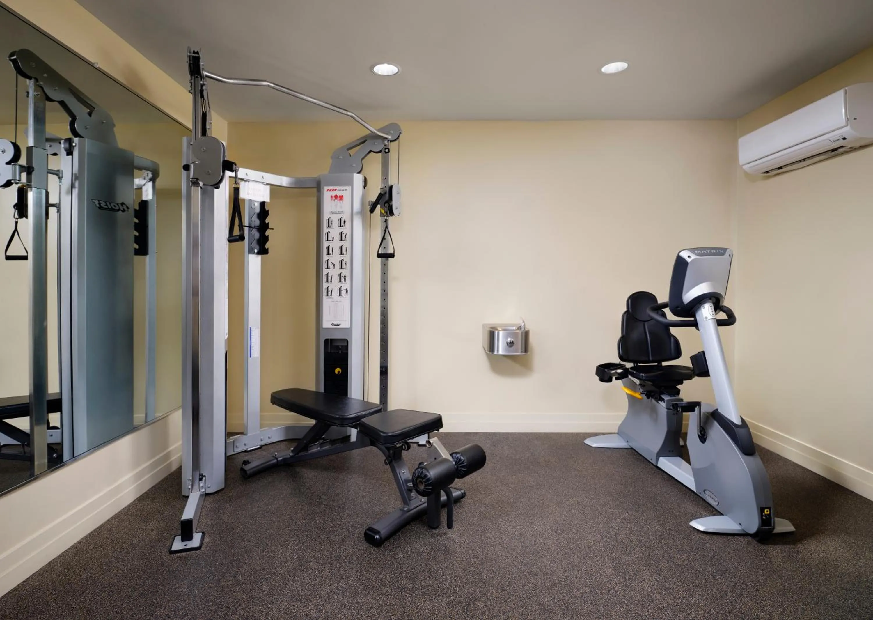 Fitness centre/facilities in Hotel Abrego