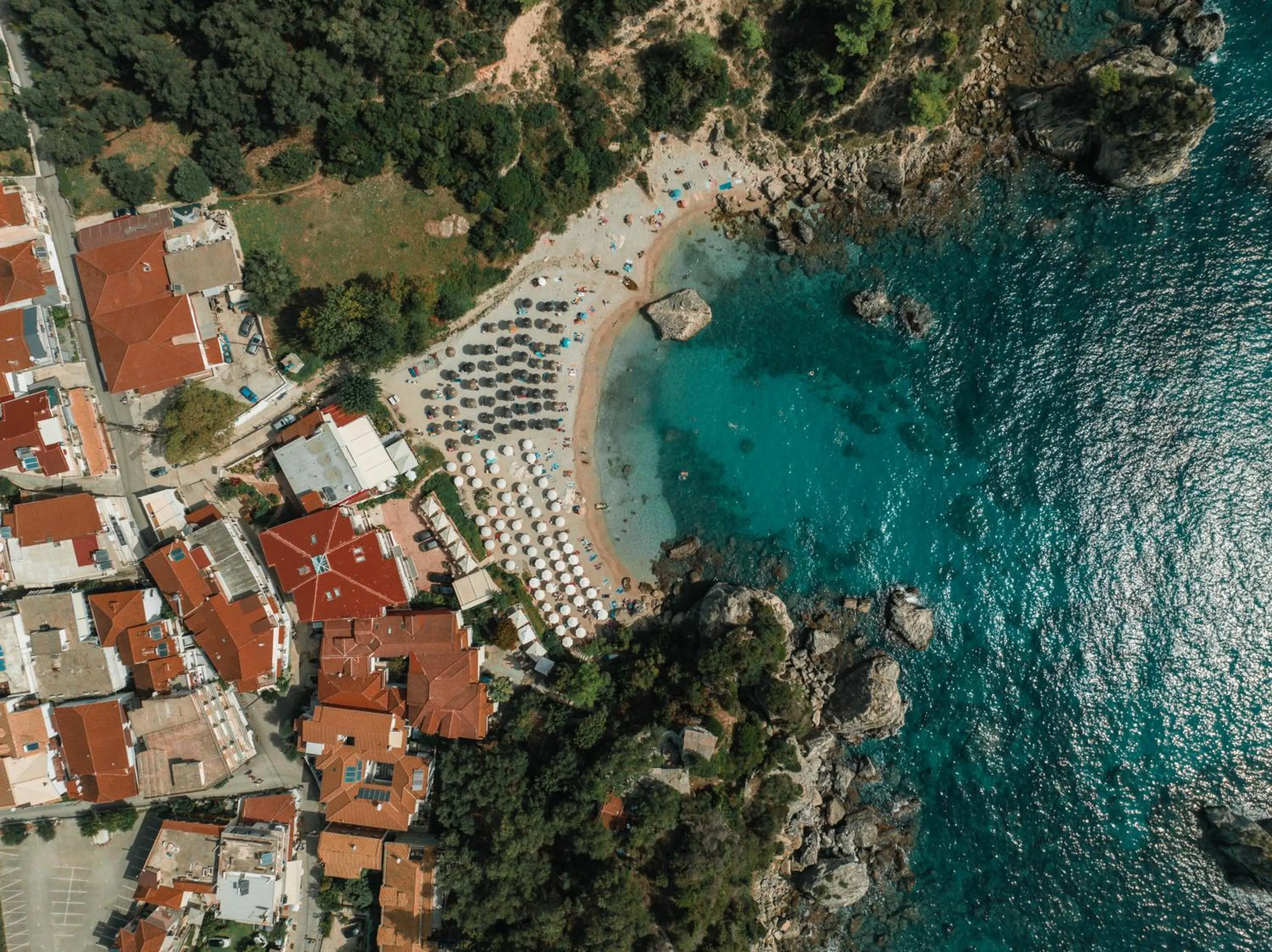 Bird's eye view in Dracos Hotel