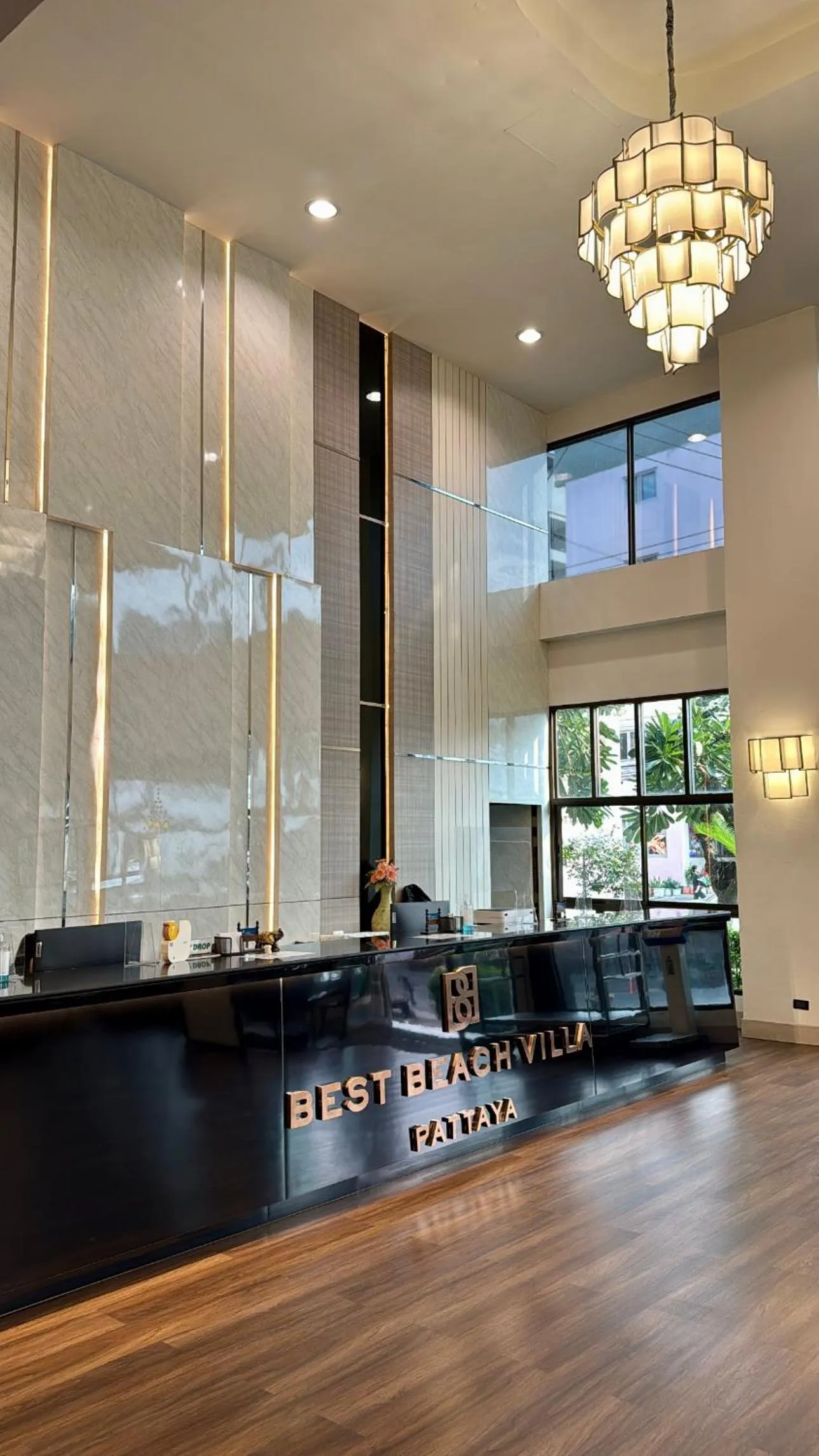 Lobby or reception in Best Beach Villa