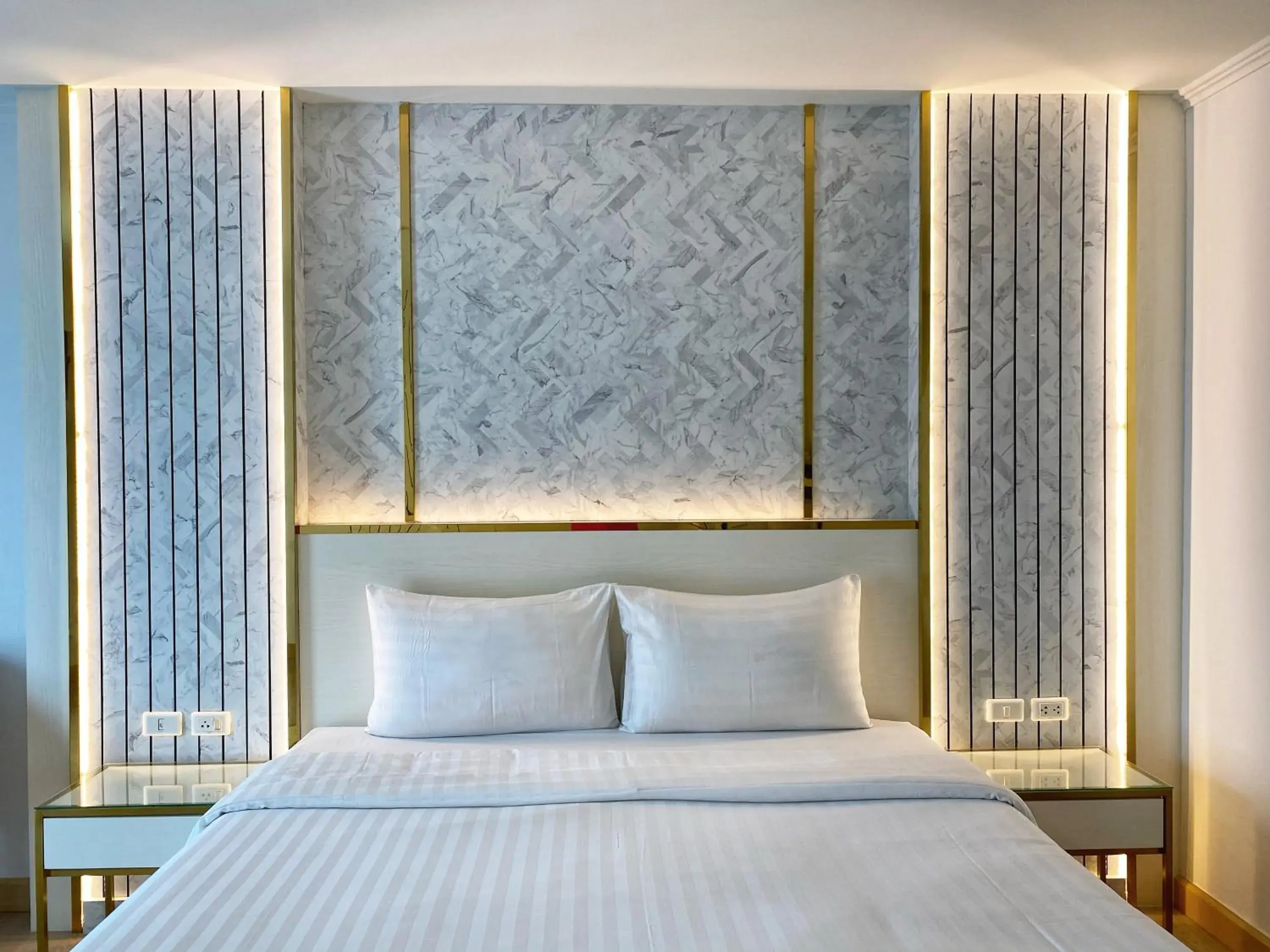 Bed in Best Beach Villa Bed in Best Beach Villa