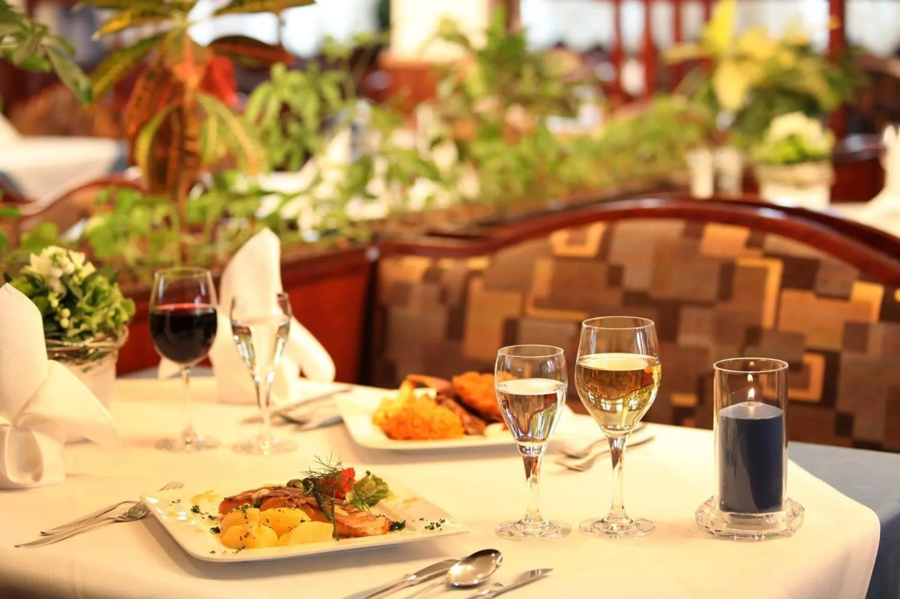 Restaurant/places to eat in Hotel & Restaurant Hugenottengarten