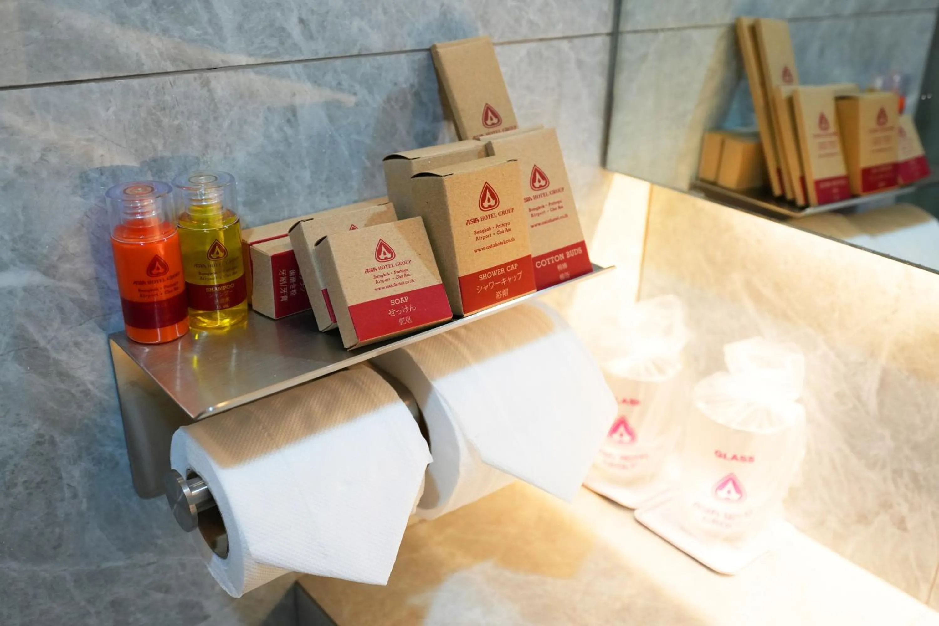 Bathroom in Asia Airport Hotel