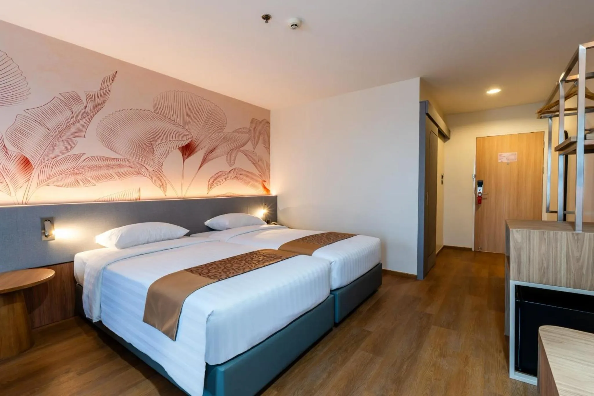 Bed in Asia Airport Hotel