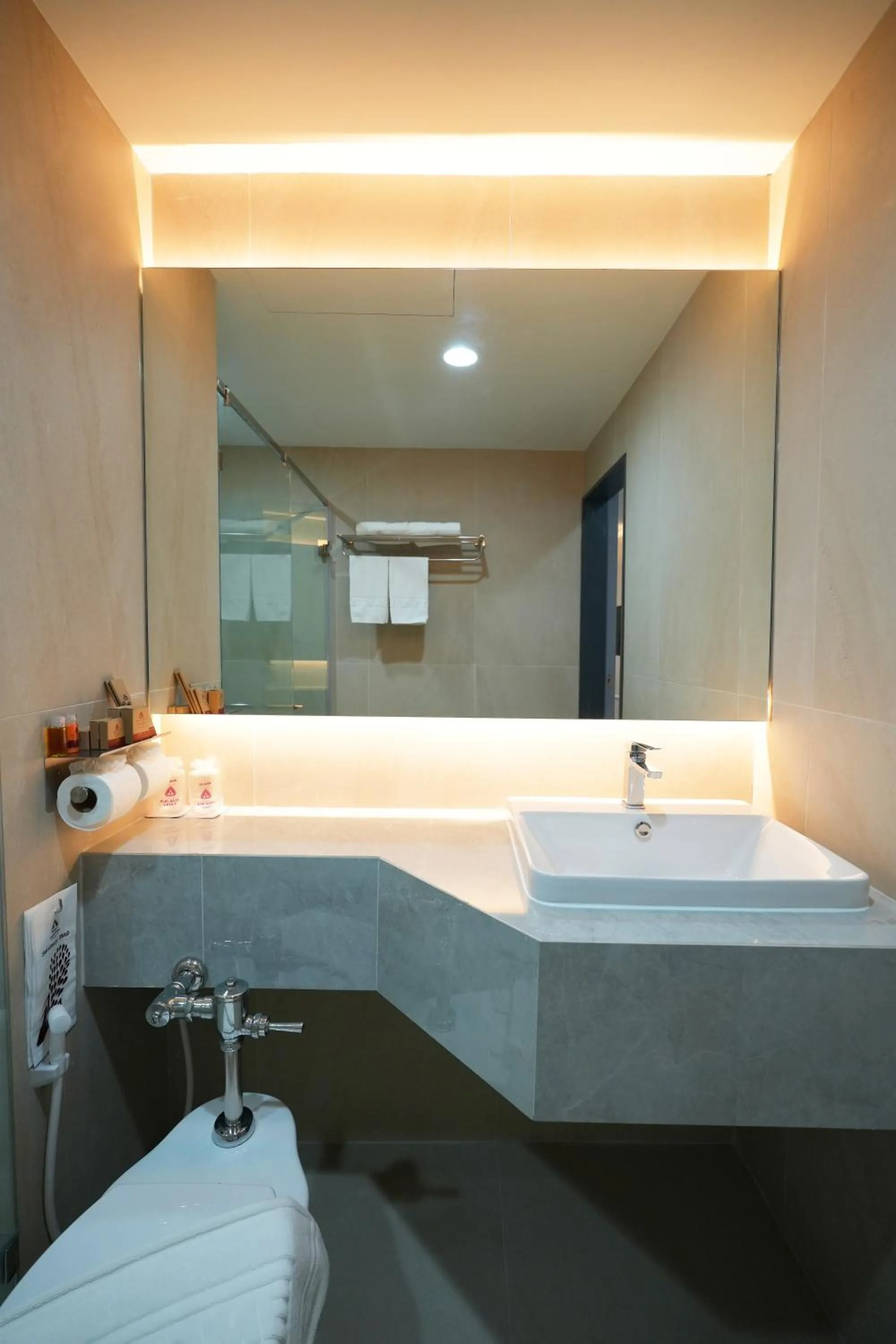 Bathroom in Asia Airport Hotel