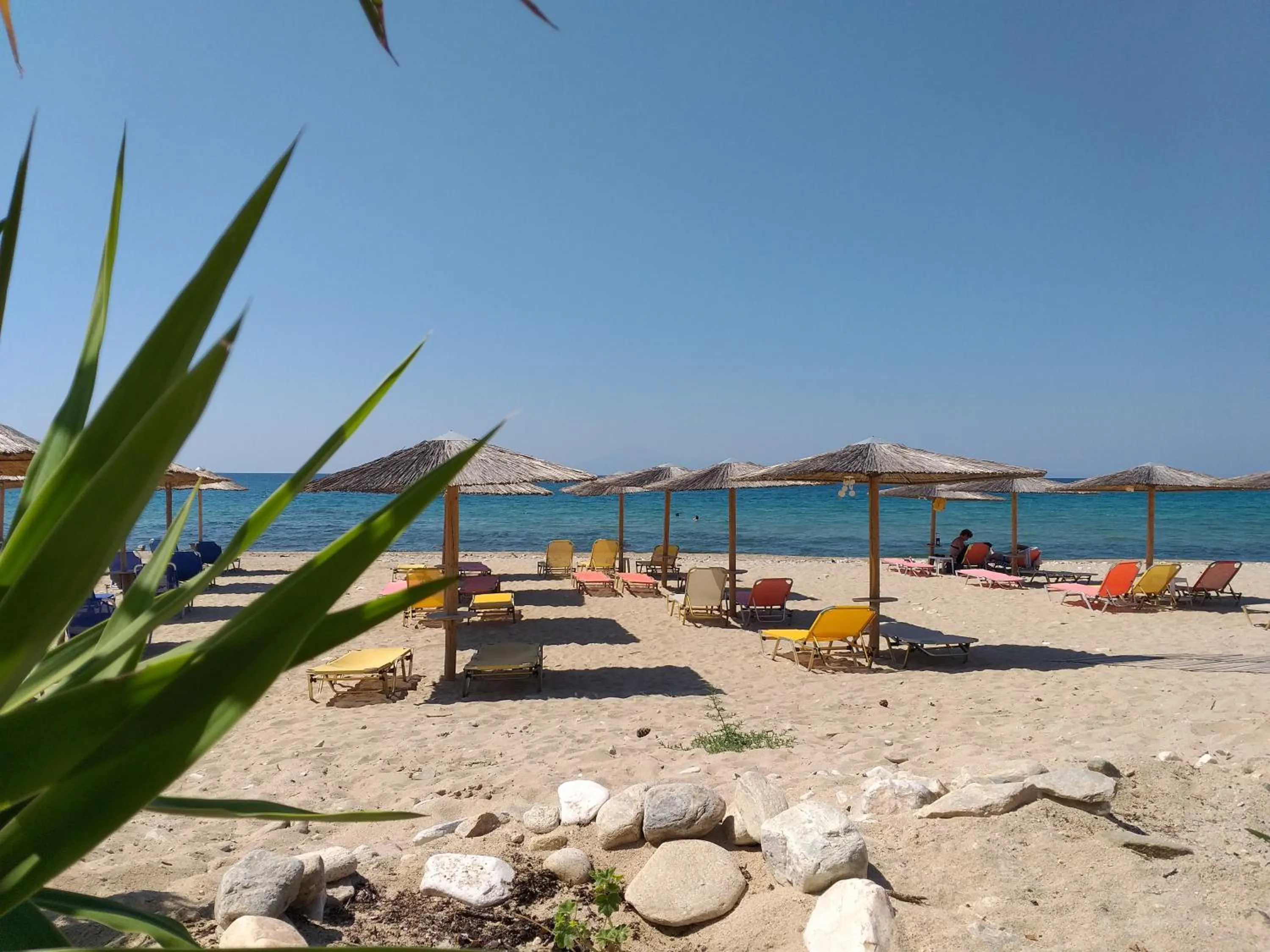 sunbed in Agali Hotel