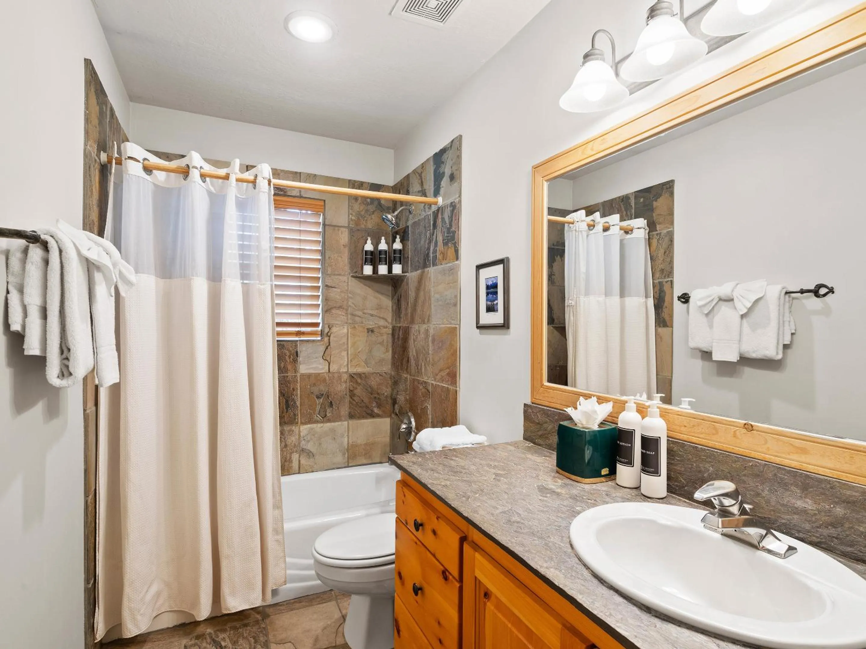 Shower in Bear Hollow Village by All Seasons Resort Lodging