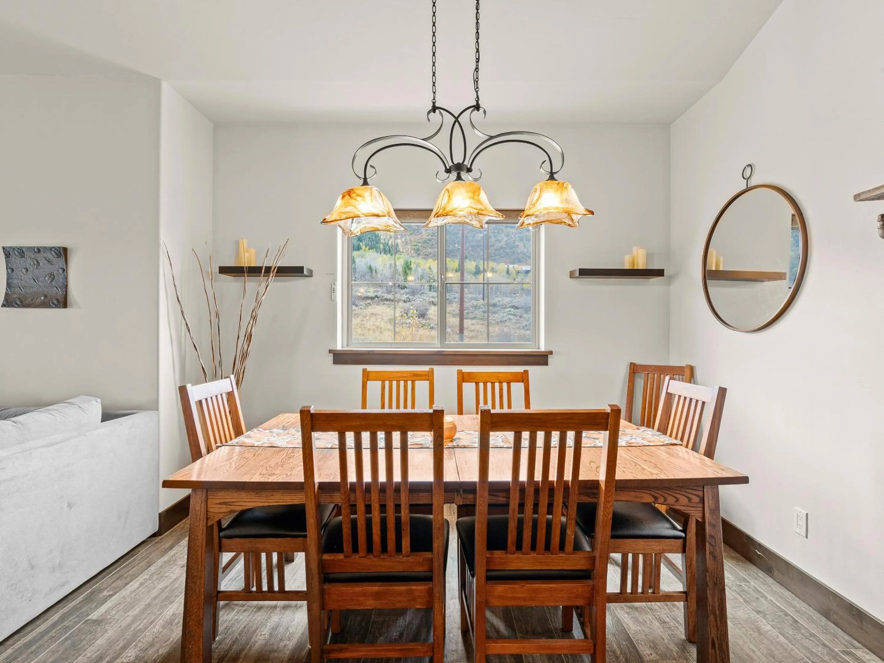 Dining area in Bear Hollow Village by All Seasons Resort Lodging