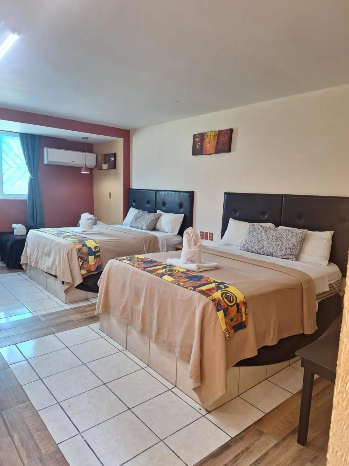 Bed in Hotel San Rafael