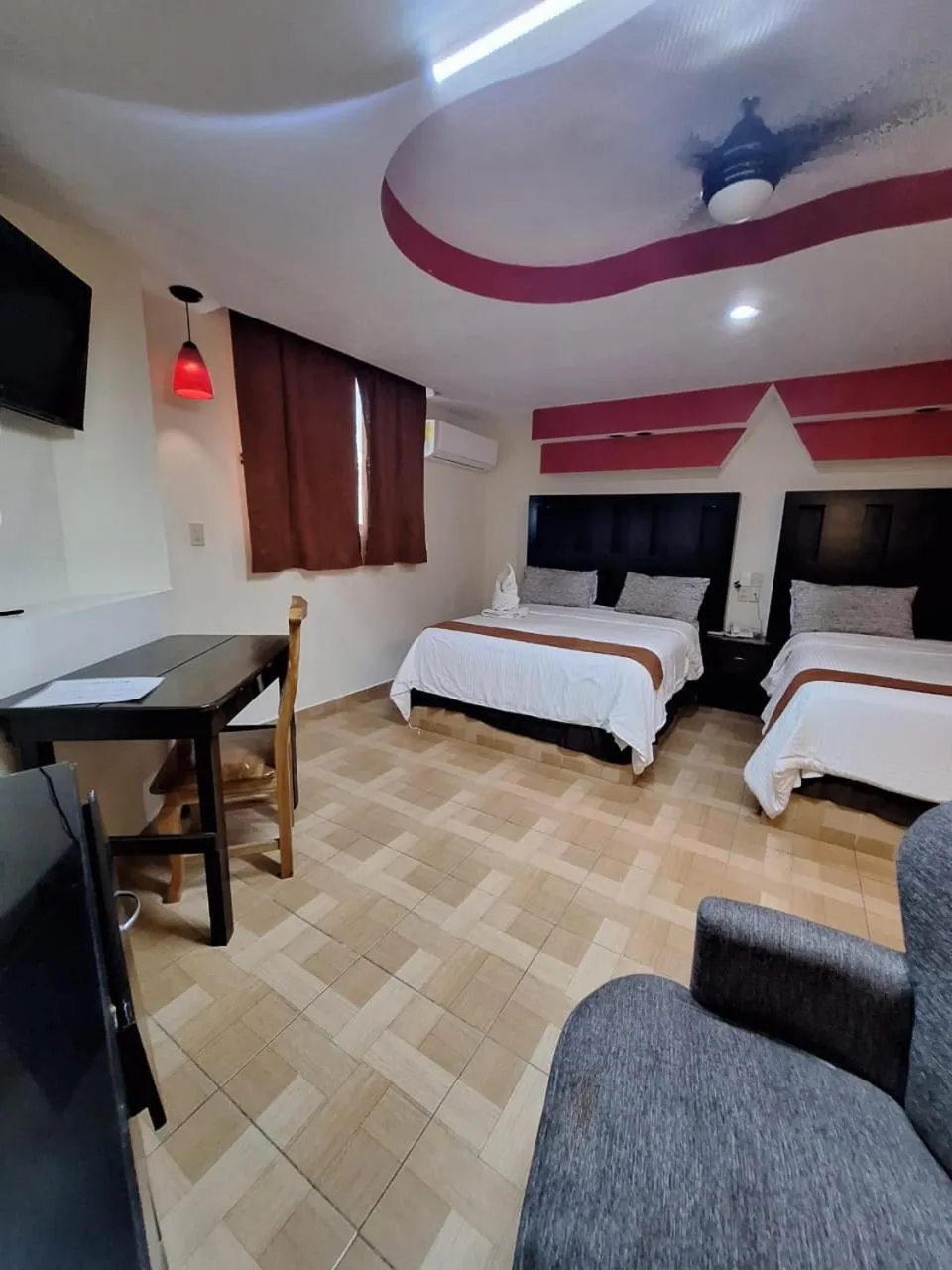 Bed in Hotel San Rafael