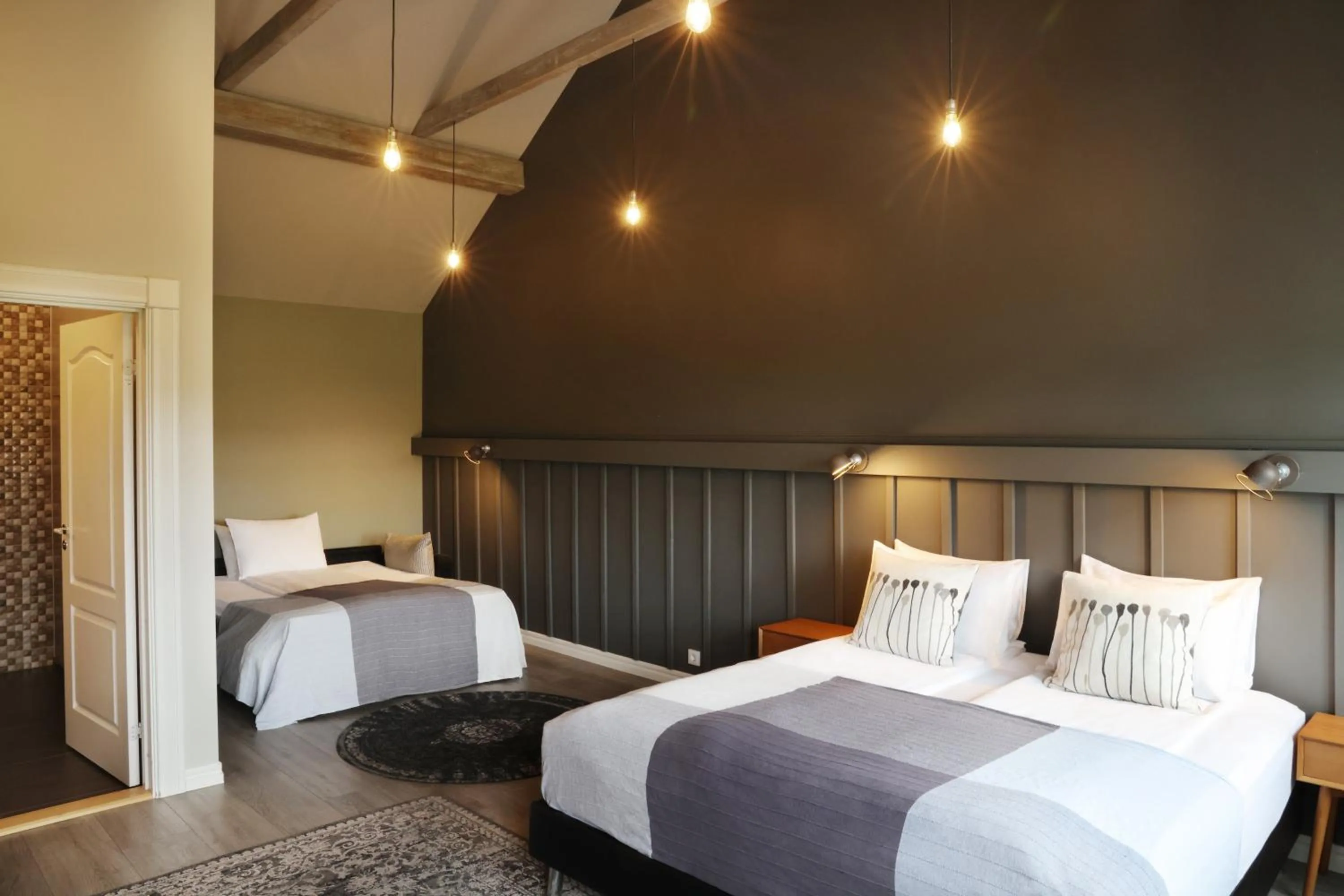 Bed in Fosshotel Hellnar