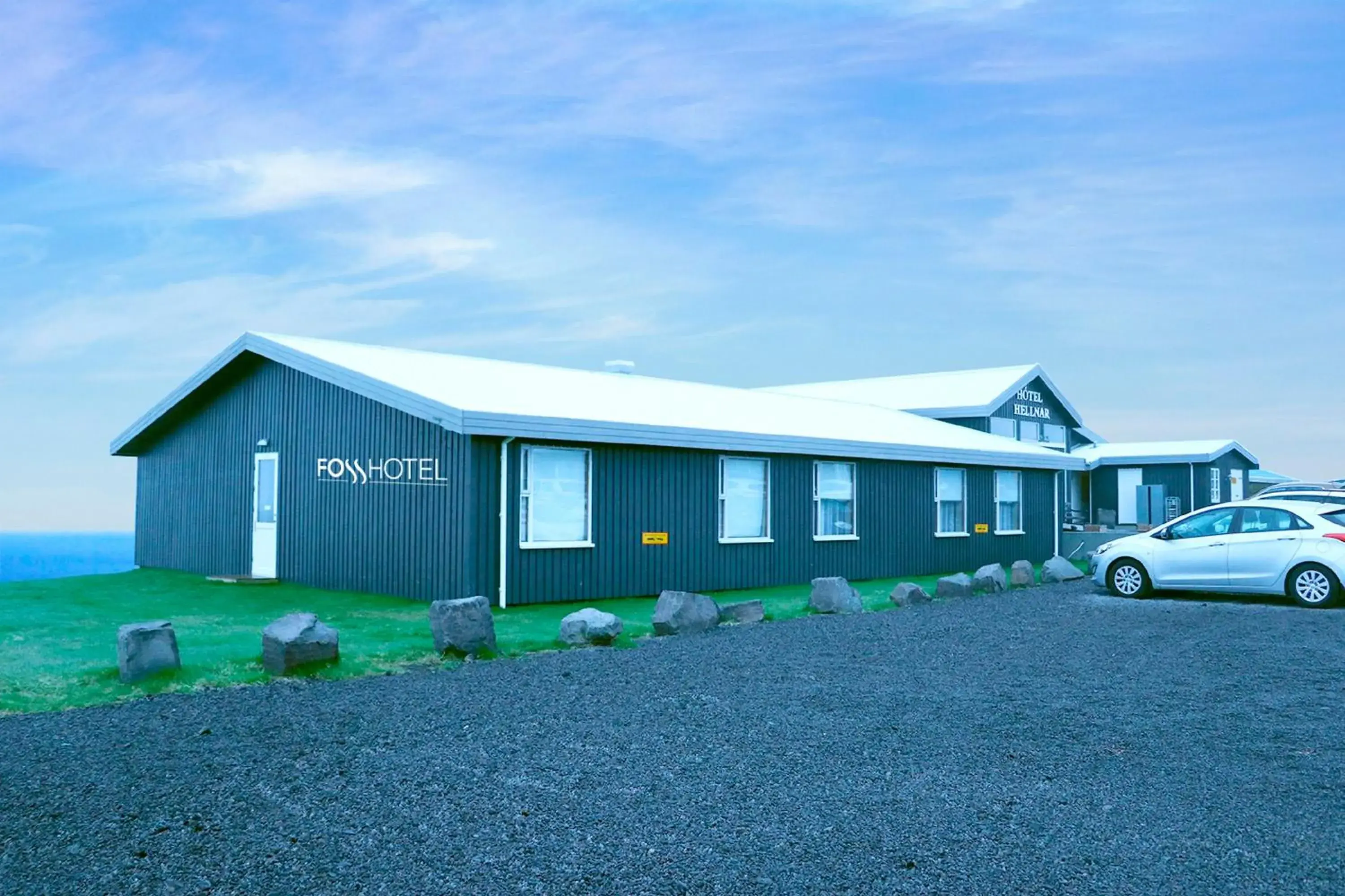 Facade/entrance in Fosshotel Hellnar Facade/entrance in Fosshotel Hellnar