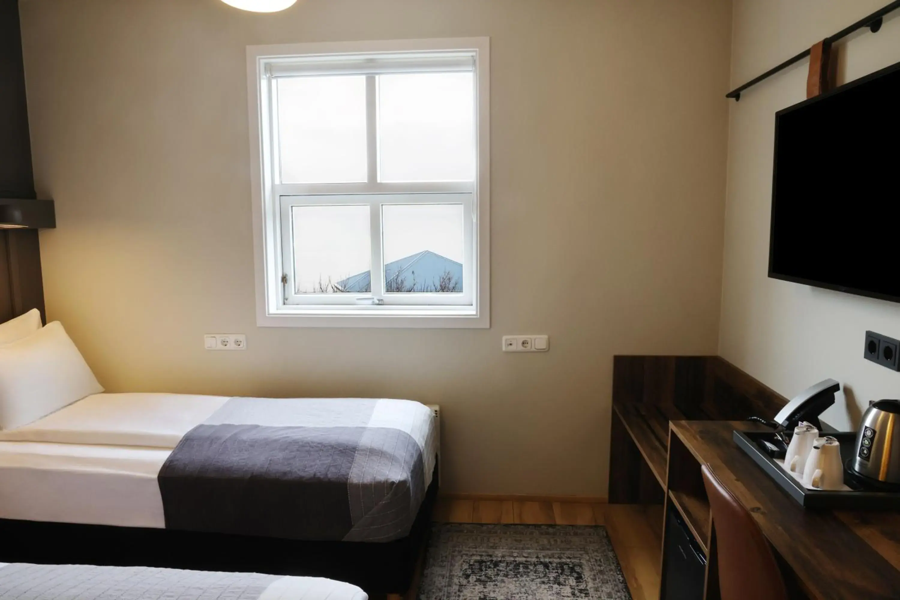 Bed in Fosshotel Hellnar Bed in Fosshotel Hellnar