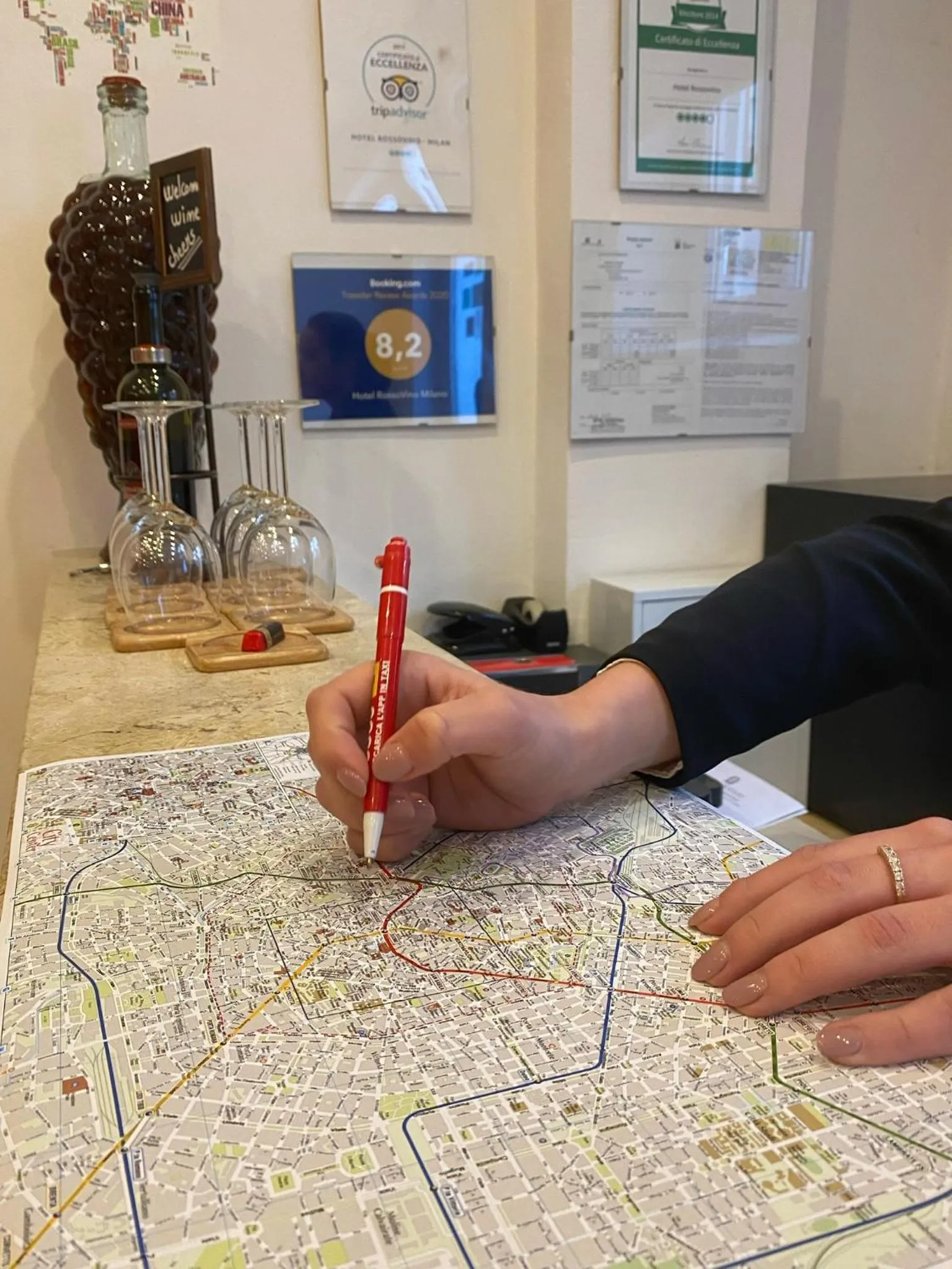 People in Hotel RossoVino Milano