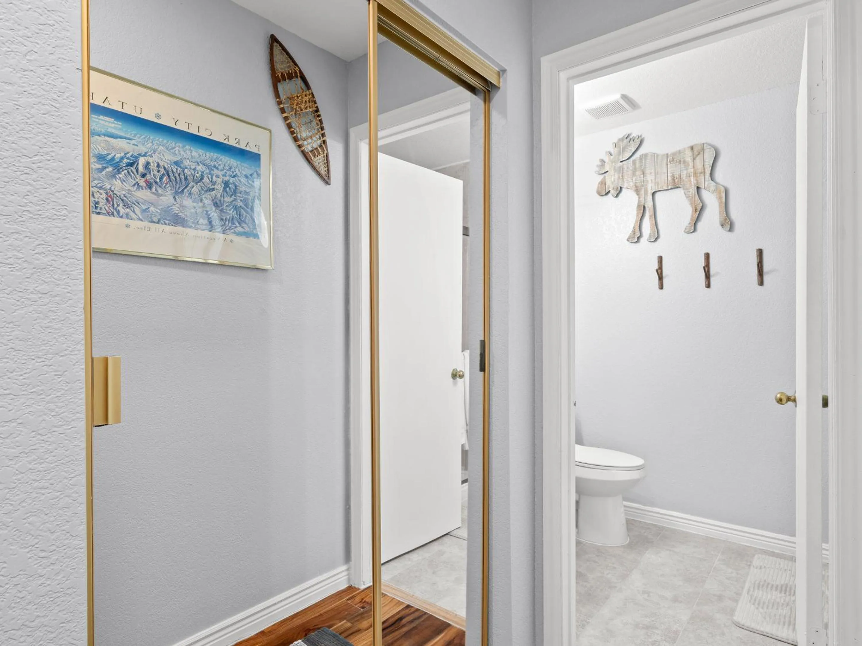 Bathroom in Carriage House Condominiums by All Seasons Resort Lodging