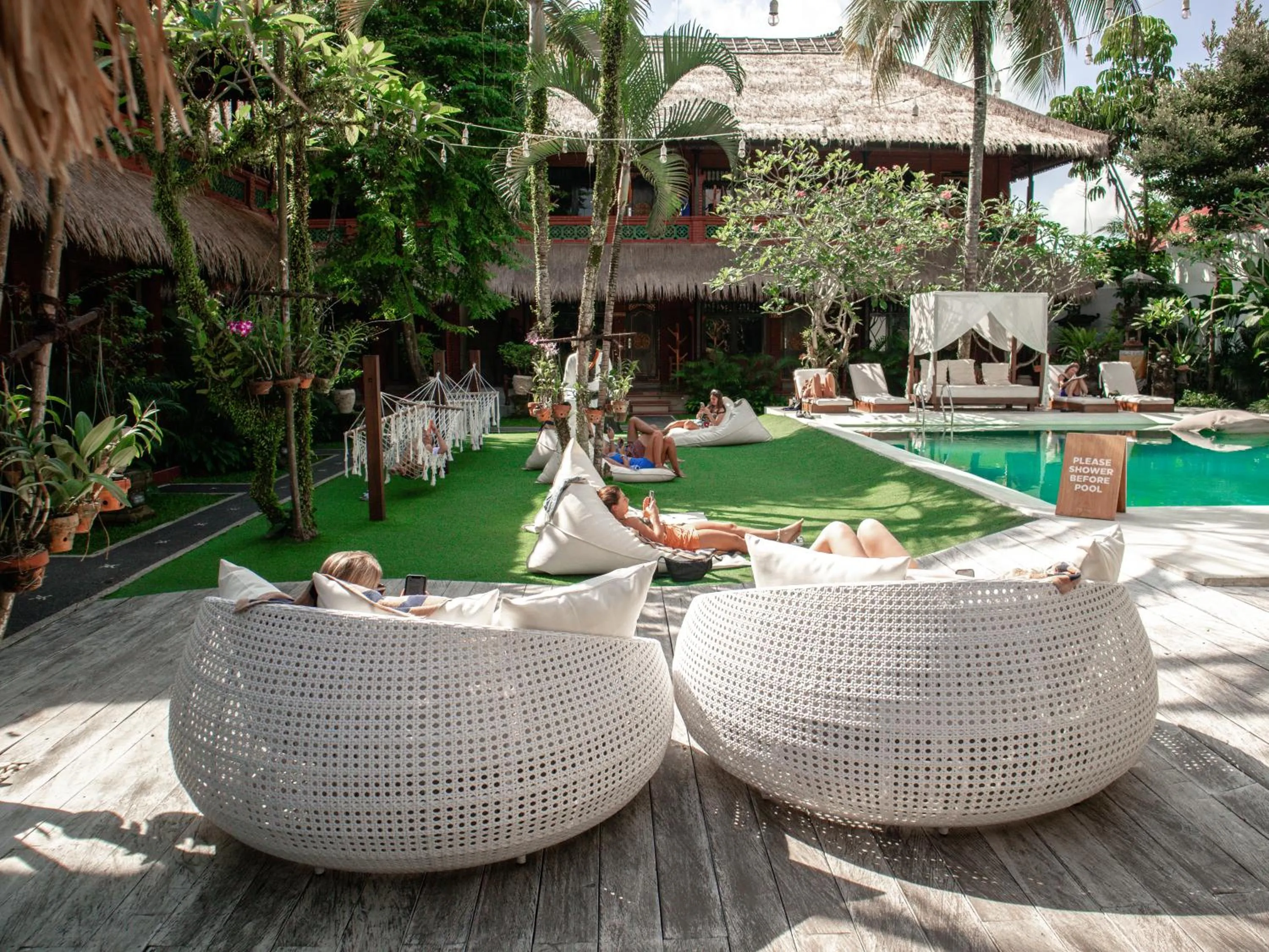 Garden in Puri Garden Hotel & Hostel