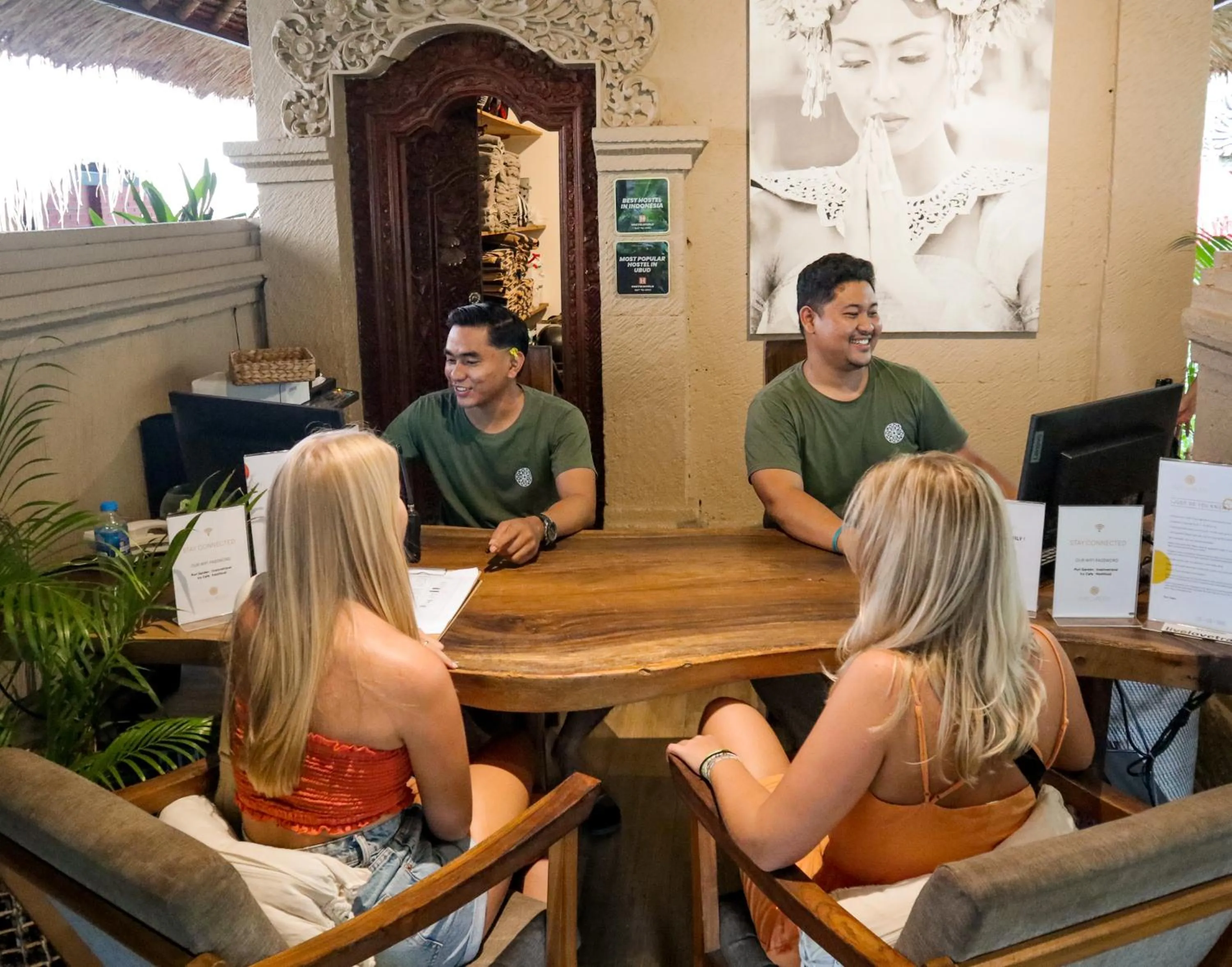 Lobby or reception in Puri Garden Hotel & Hostel