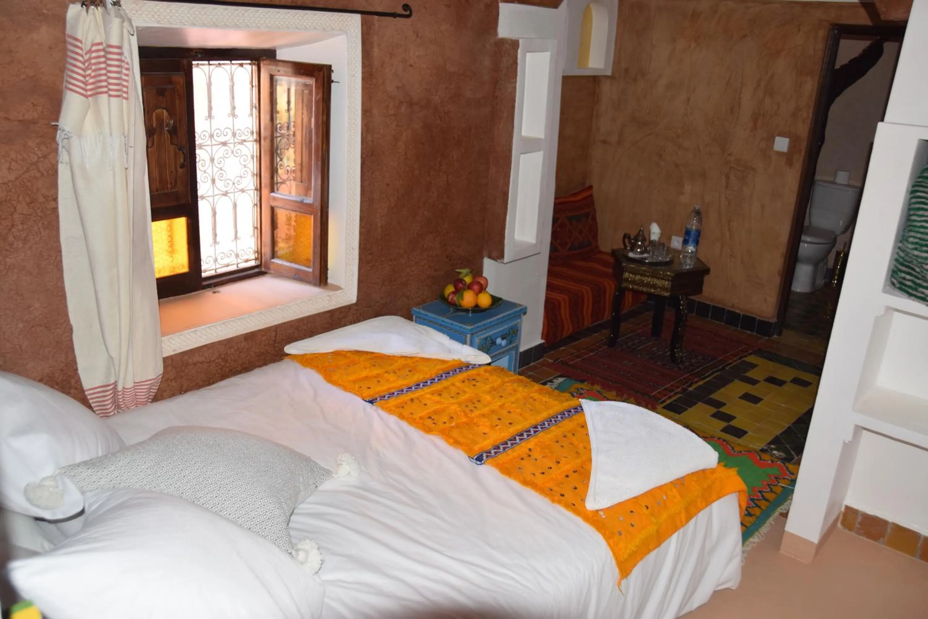 Bed in Kasbah Assafar