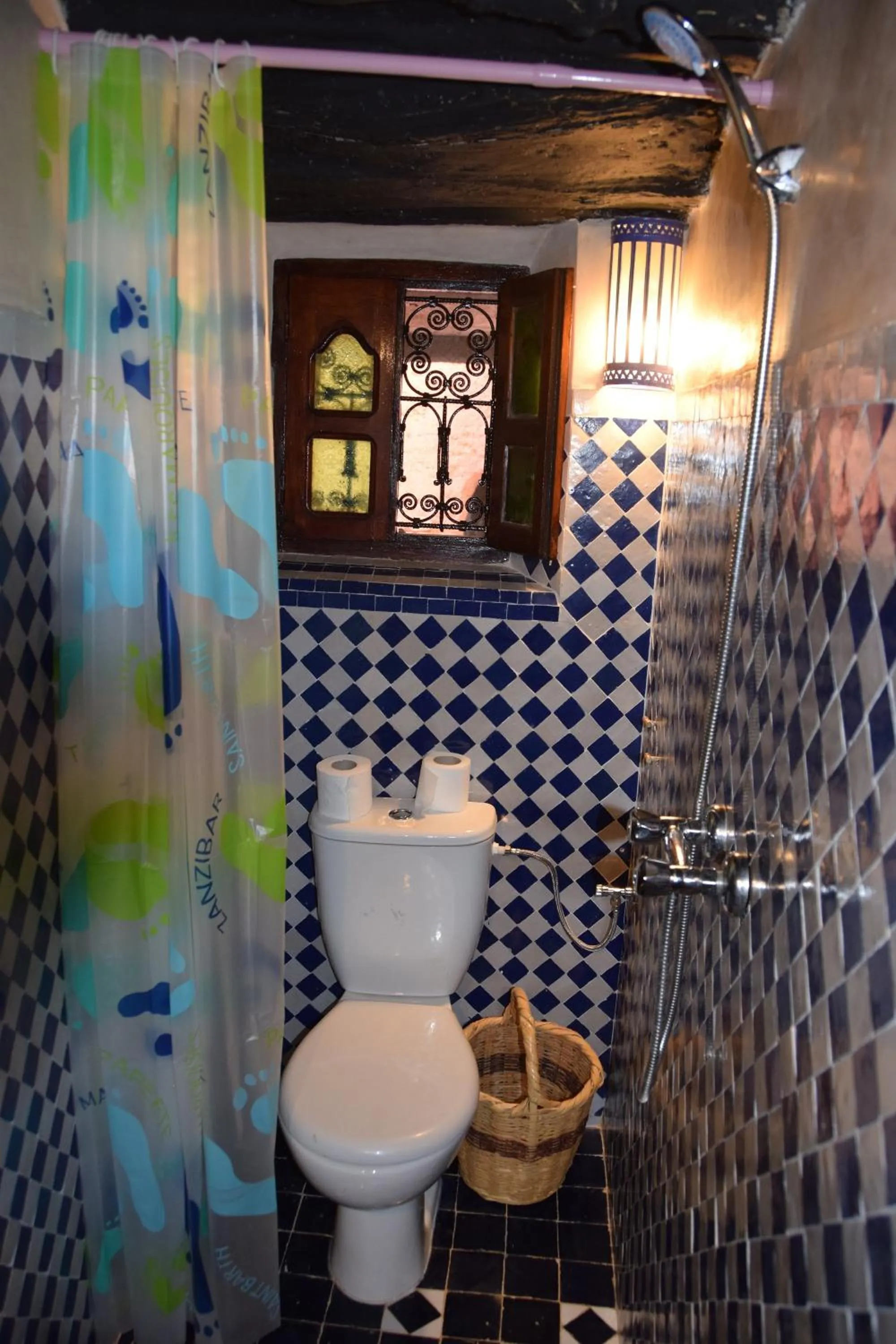 Shower in Kasbah Assafar