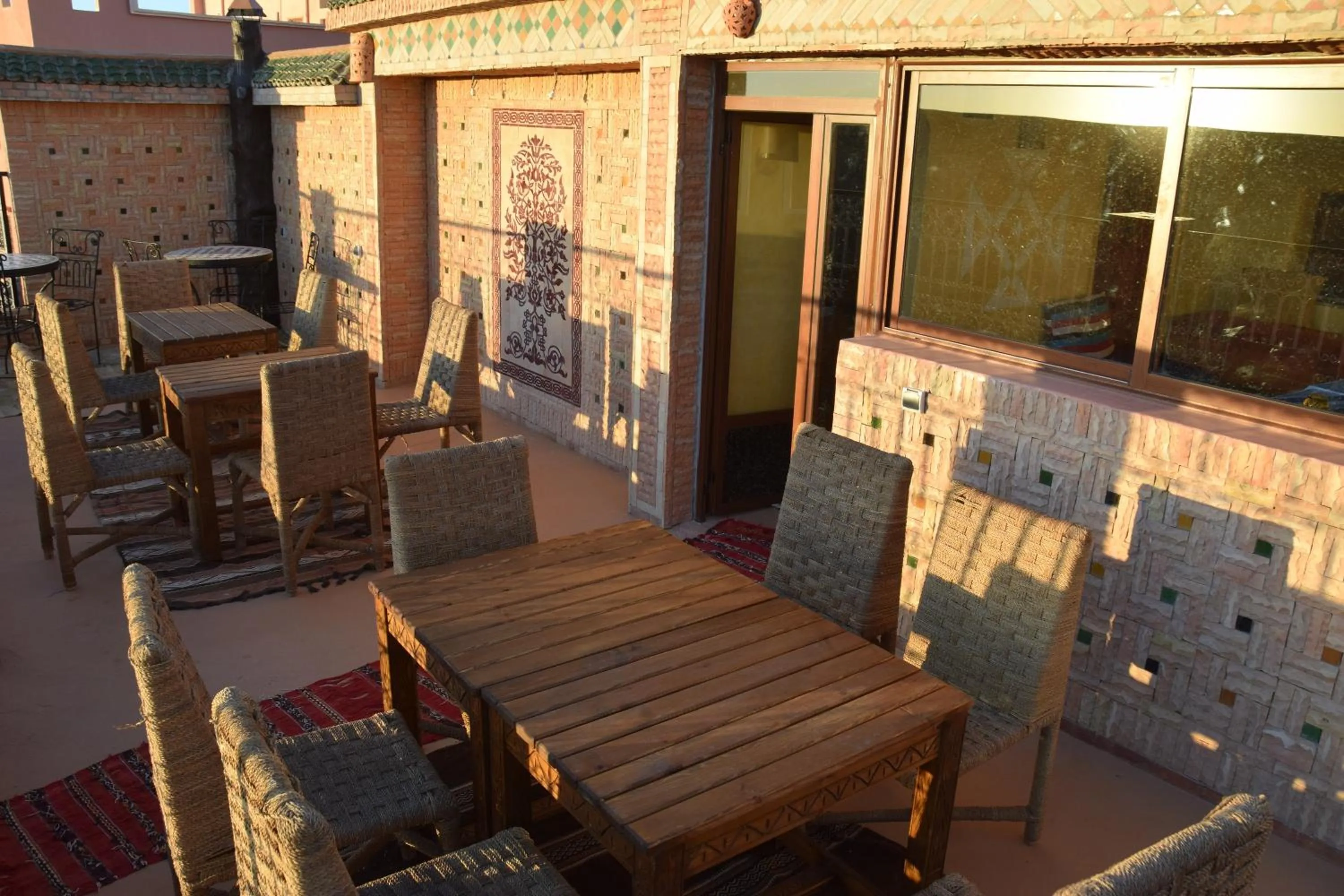 Patio in Kasbah Assafar