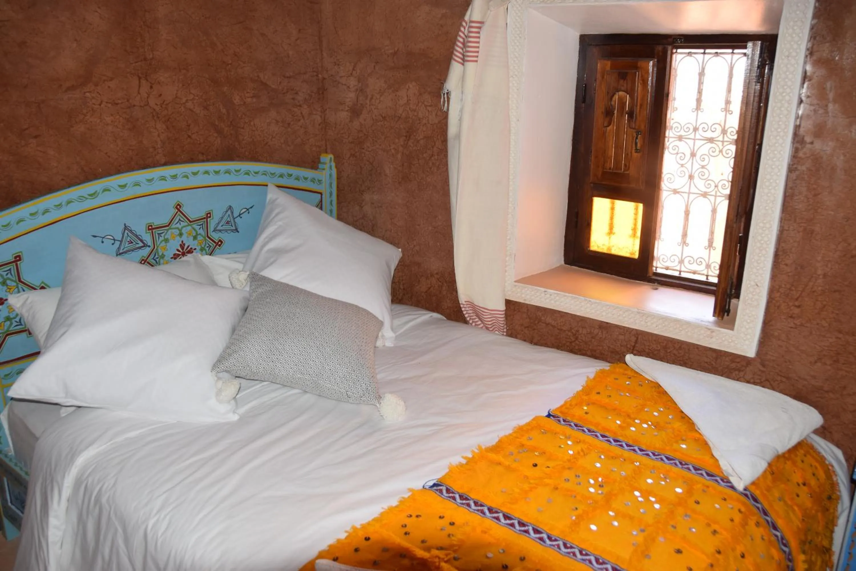 Bed in Kasbah Assafar