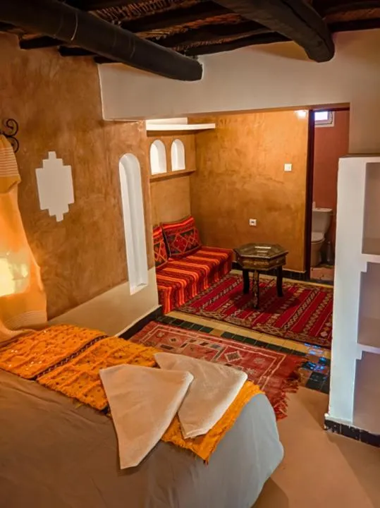 Bed in Kasbah Assafar