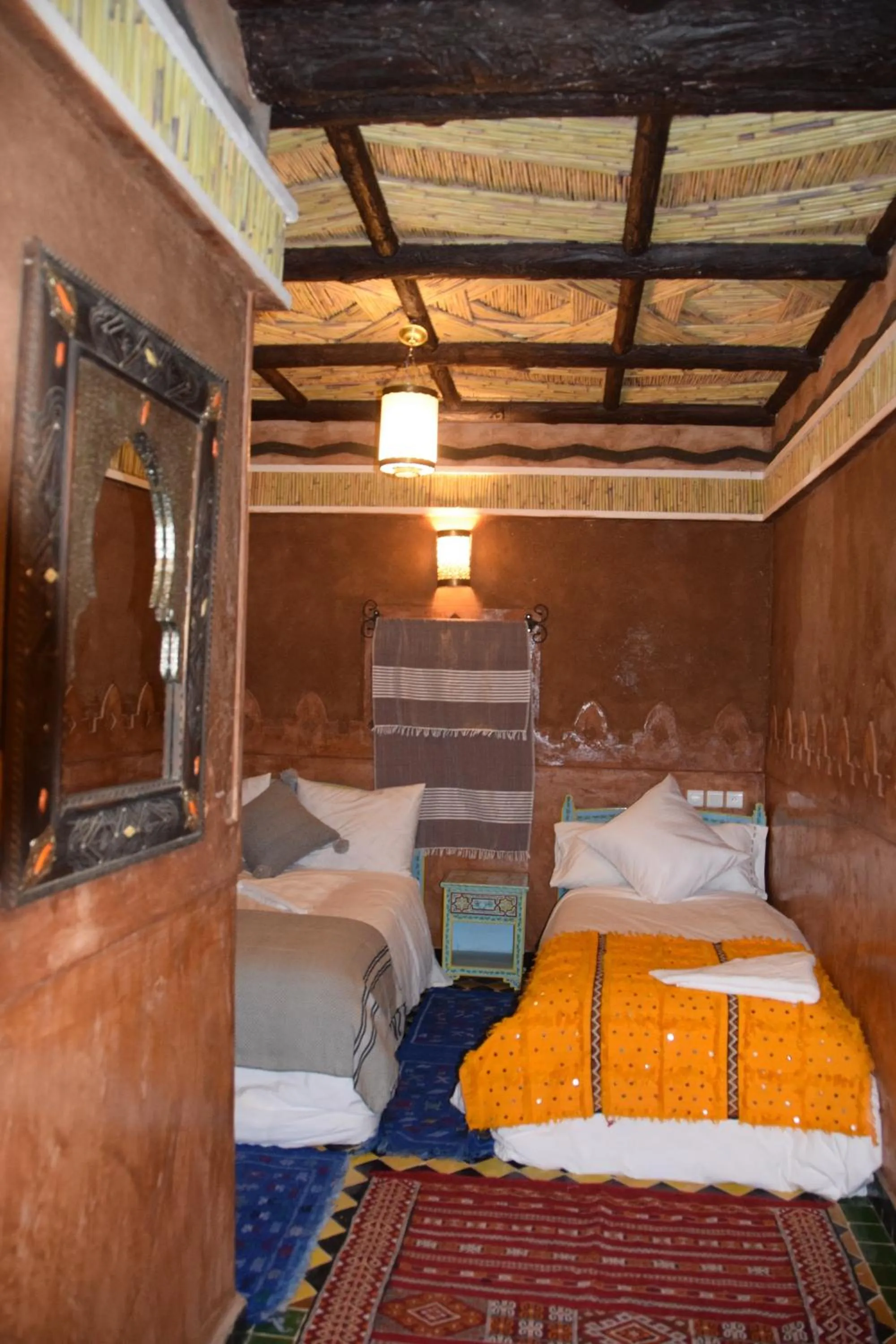 Bed in Kasbah Assafar