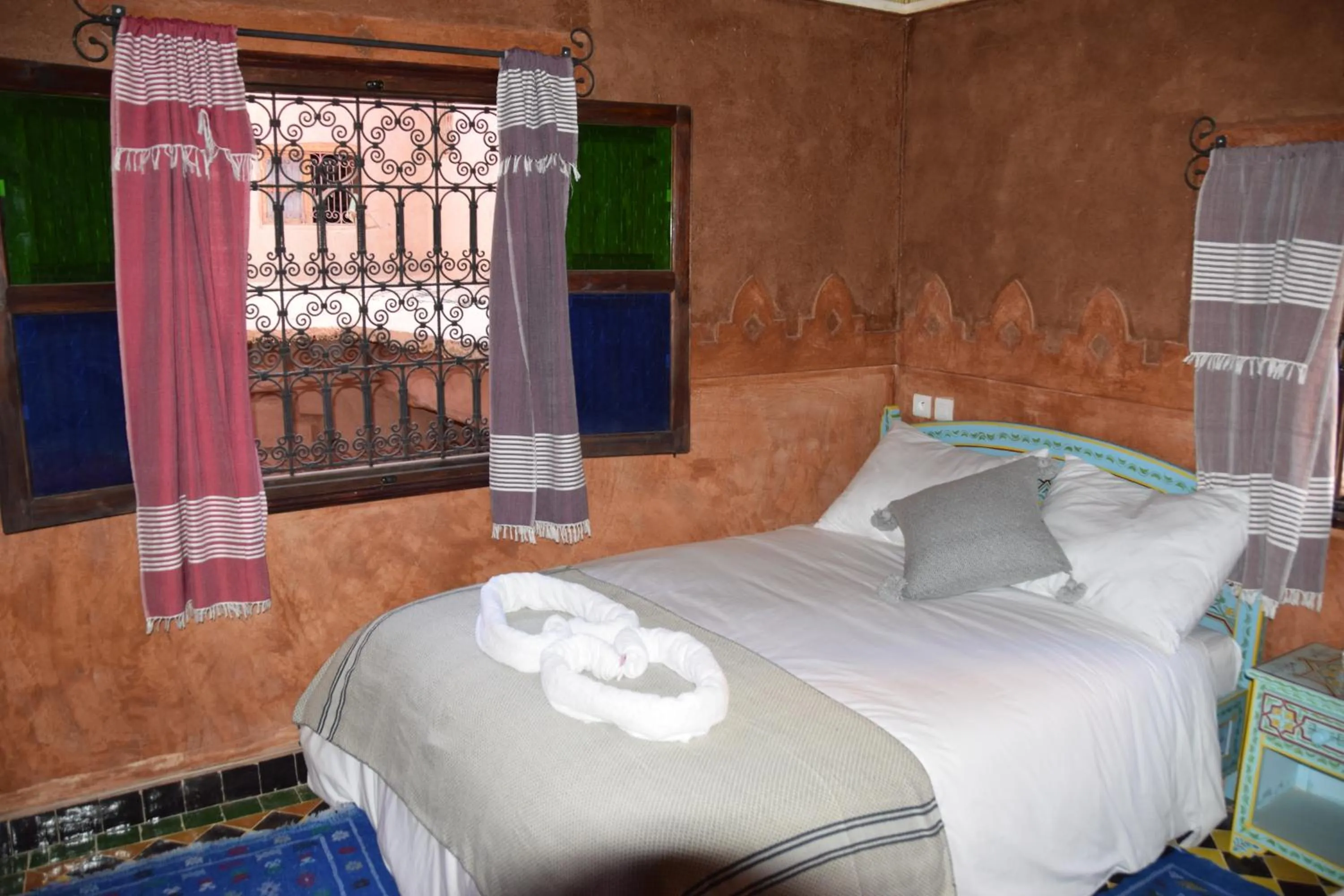 Bed in Kasbah Assafar