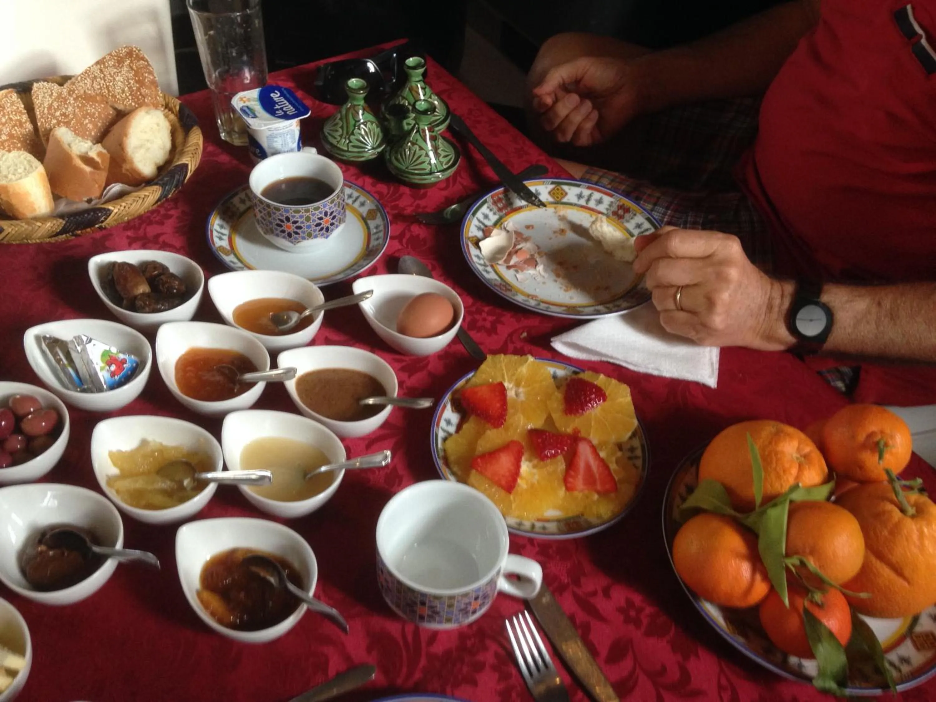 Breakfast in Kasbah Assafar