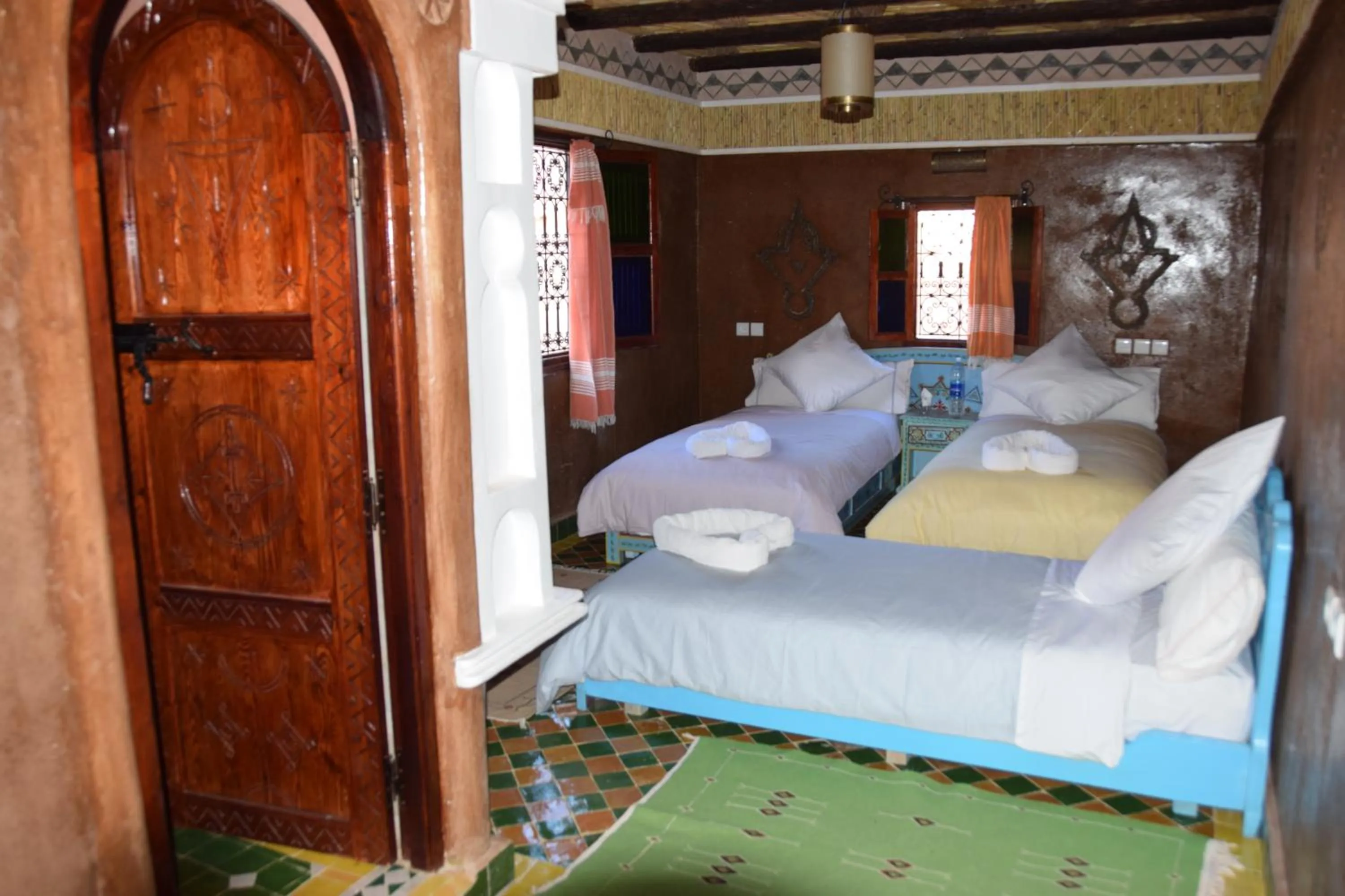 Bed in Kasbah Assafar