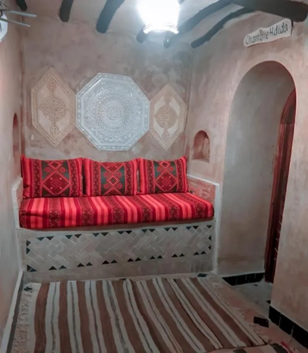 Seating area in Kasbah Assafar