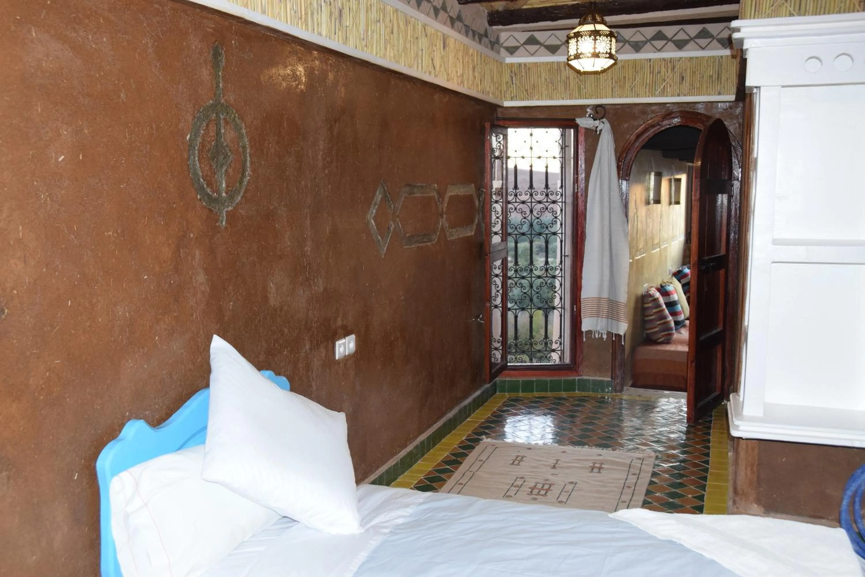 Bed in Kasbah Assafar
