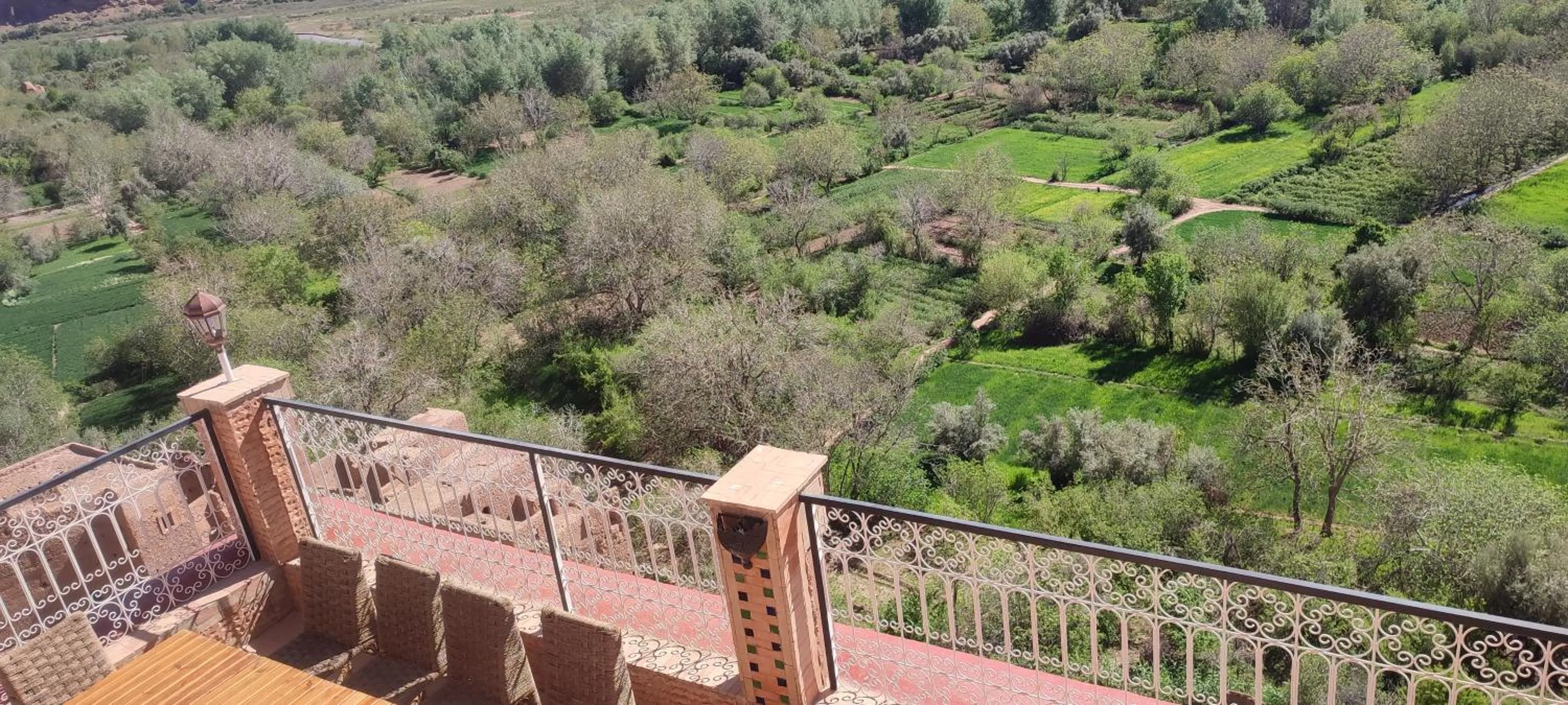 Natural landscape in Kasbah Assafar