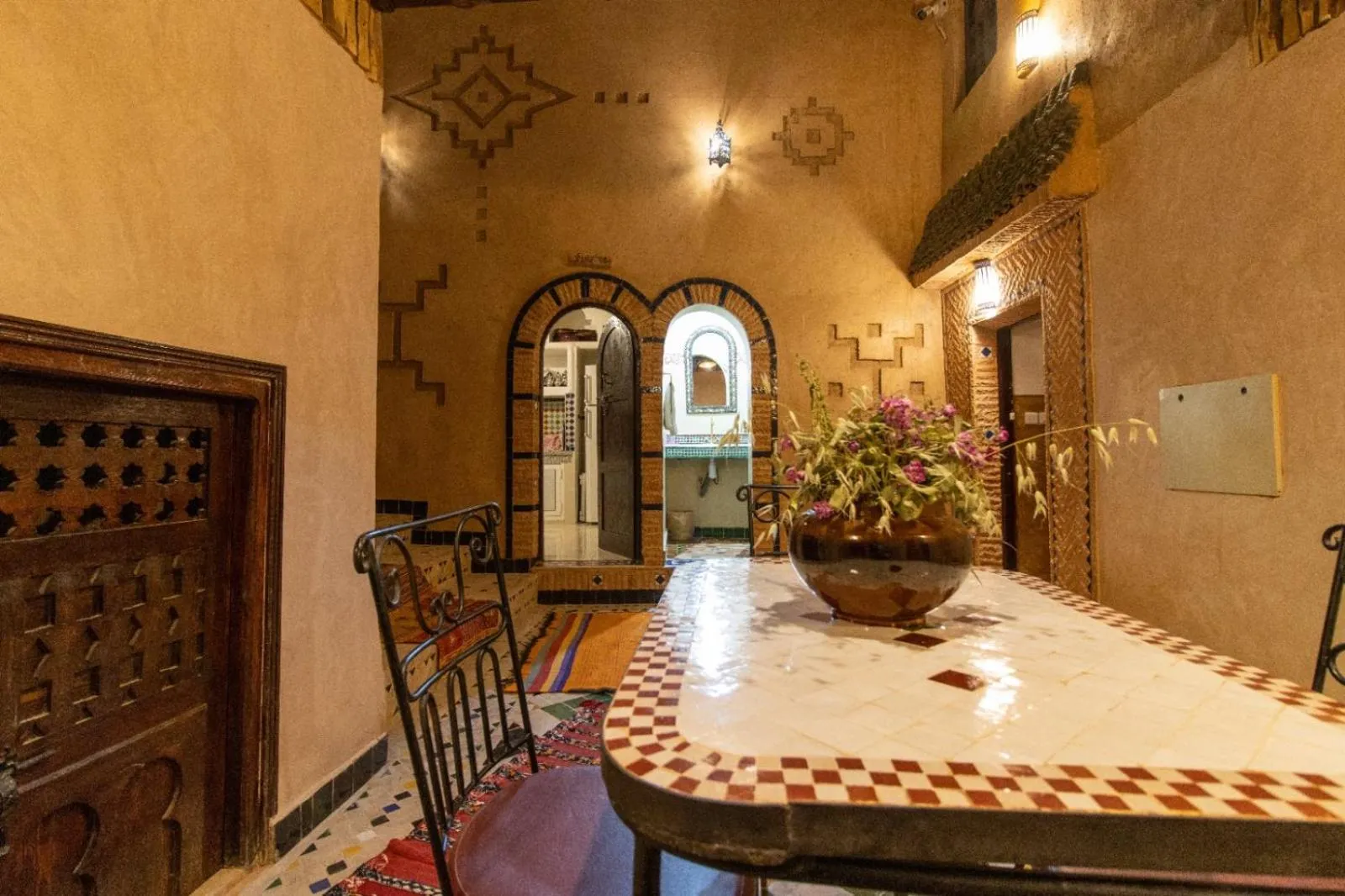 Patio in Kasbah Assafar