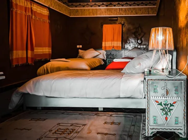 Bed in Kasbah Assafar